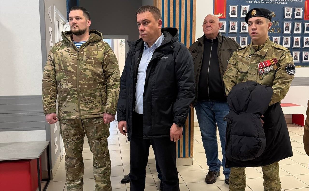 Участников специальной военной операции и ветеранов боевых действий принимал у себя образовательный центр — кадетская школа «Корабелы Прионежья»