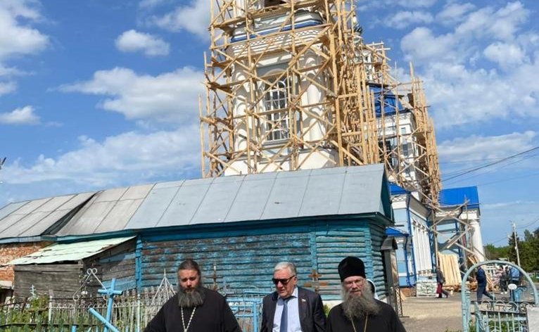 Михаил Белоусов встретился с представителями Тамбовской митрополии Русской Православной Церкви в здании Тамбовской духовной семинарии