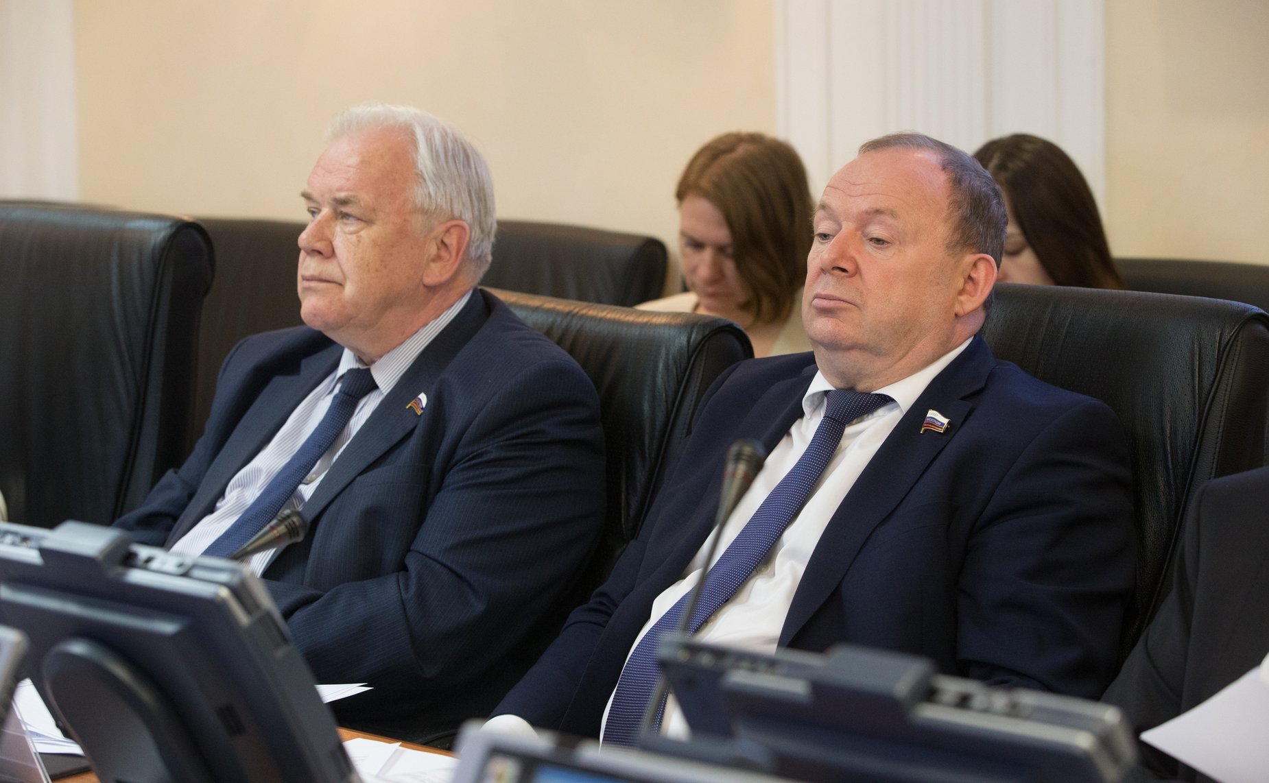 С. Попов и В. Лаптев