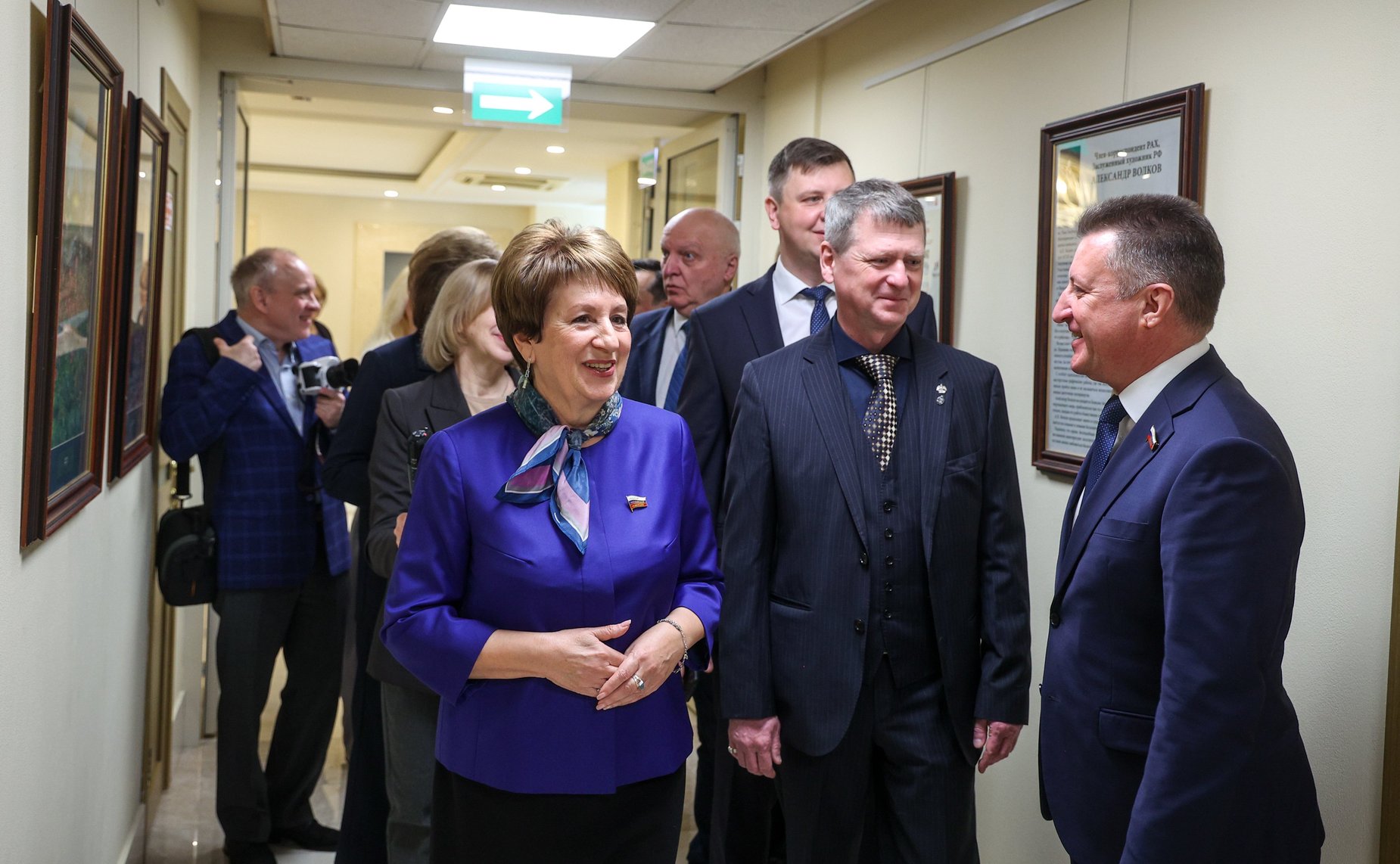 Открытие выставки картин на тему: «Земля Благославенная»