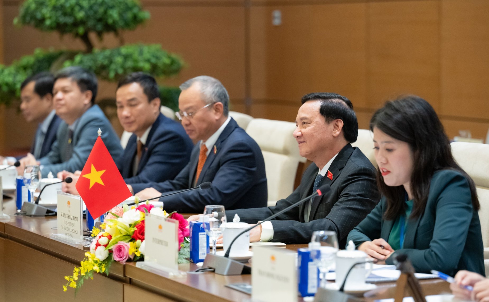 Совместное заседание групп по сотрудничеству Совета Федерации ФС Российской Федерации и Национального собрания Социалистической Республики Вьетнам