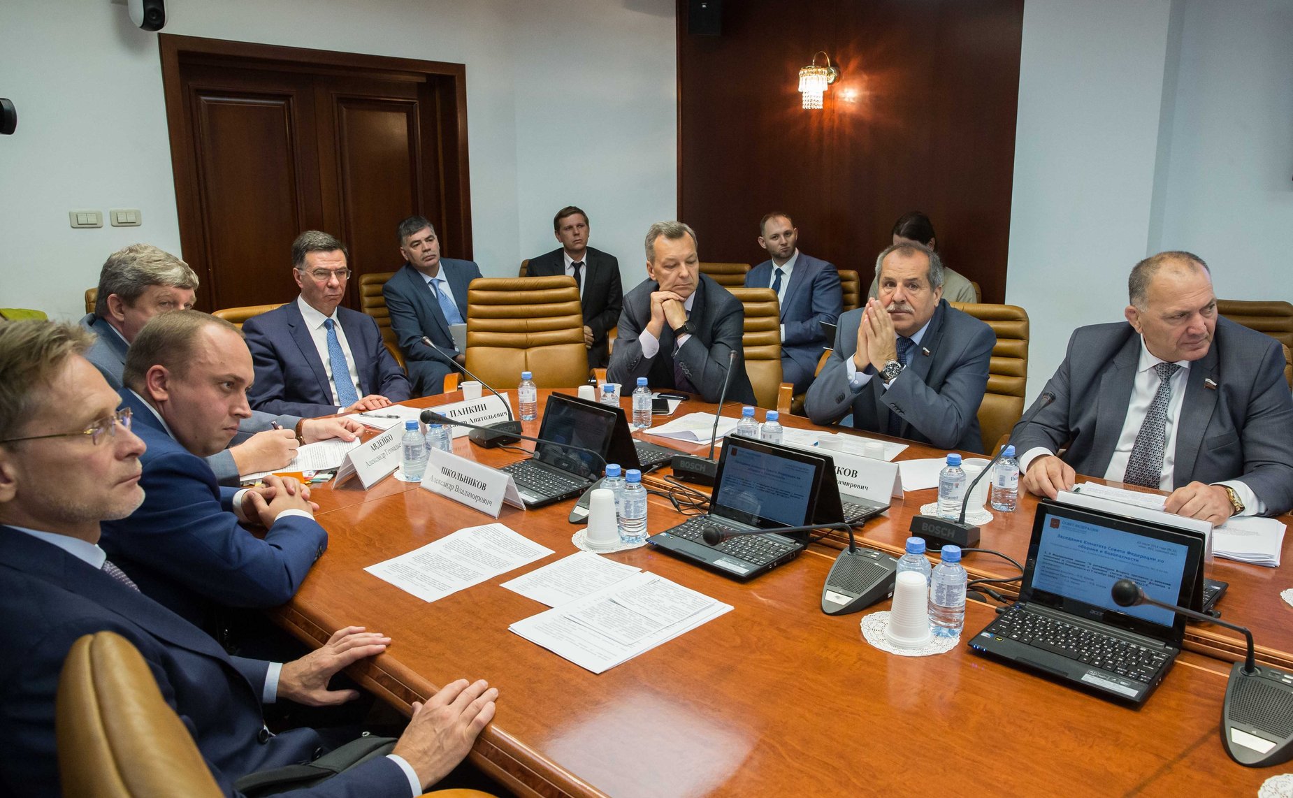 Заседание Комитета Совета Федерации по обороне и безопасности