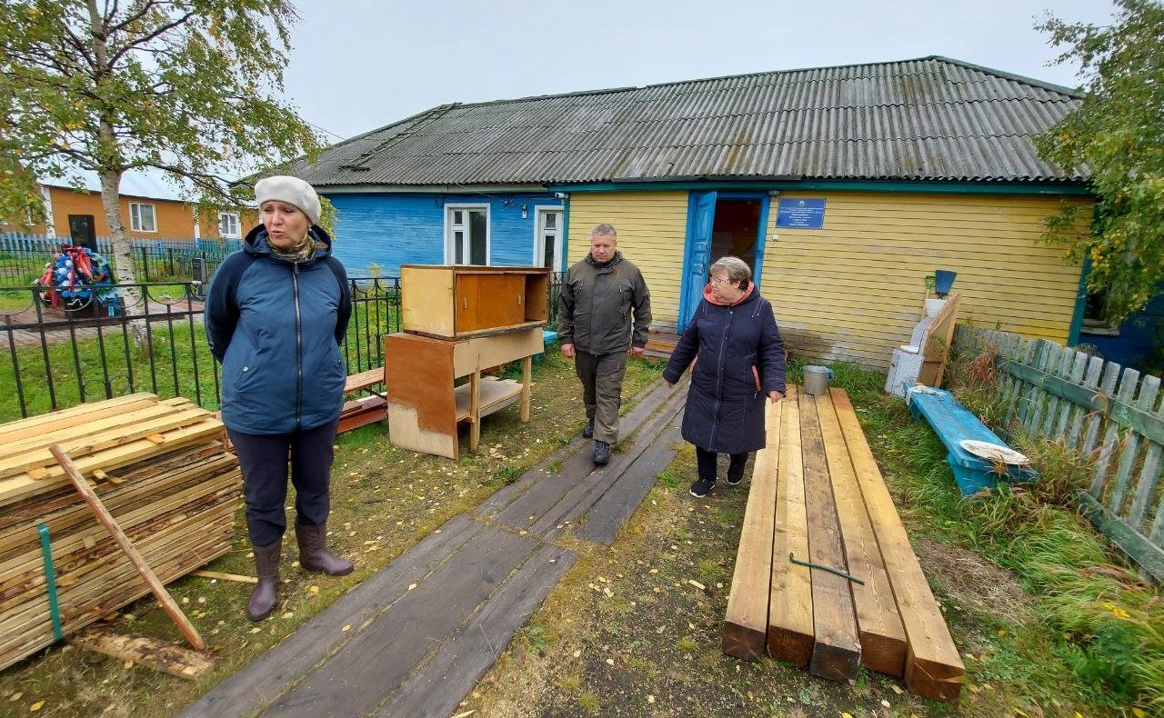 Денис Гусев совершил рабочую поездку в муниципальное образование «Пустозерский сельсовет» Заполярного района