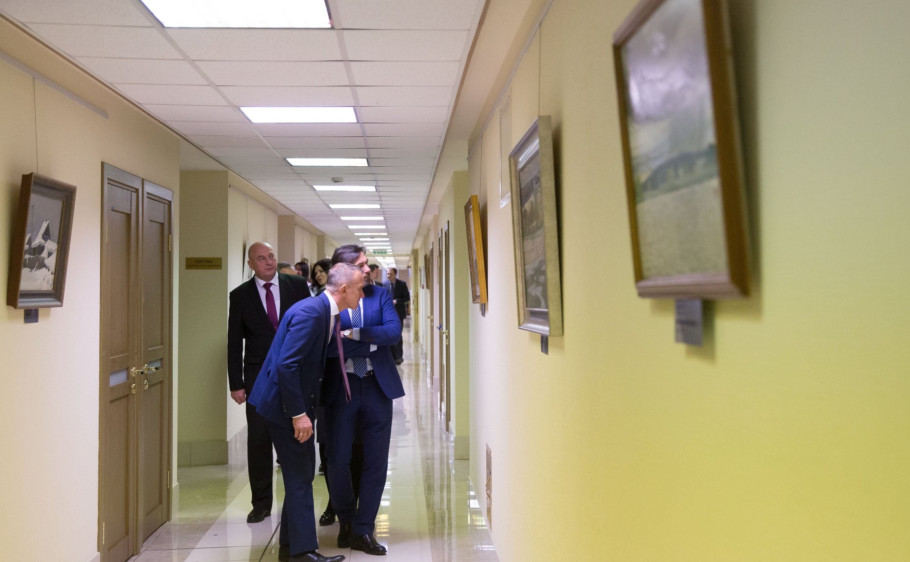 В. Кравченко открыл выставку томских художников в Совете Федерации