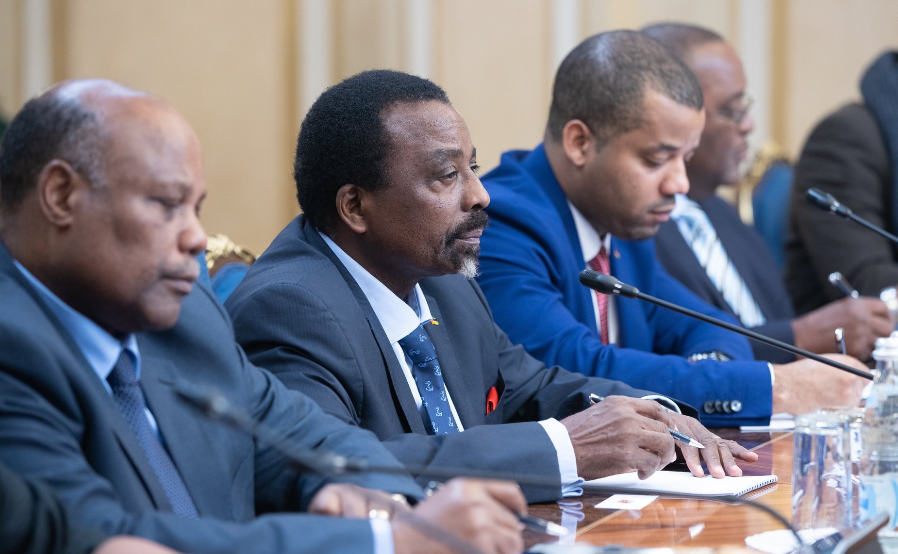 Встреча членов Комитета СФ по Регламенту и организации парламентской деятельности с первым заместителем Председателя Ассамблеи Республики Мозамбик, Руководителем Административного совета Ассамблеи А.Ж. Амелией