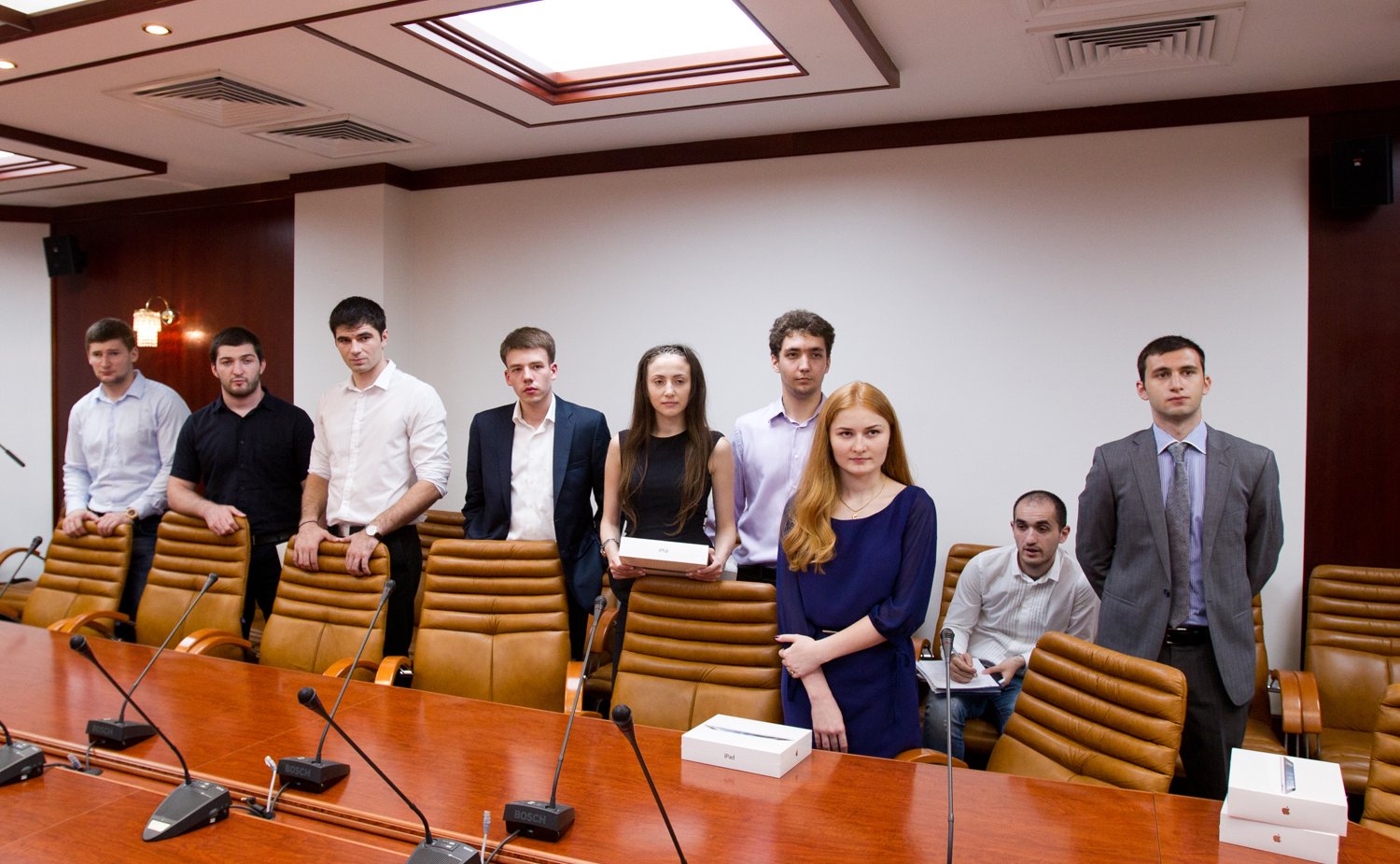 А. Кажаров и М. Хапсироков встретились c выпускниками-отличниками московских вузов