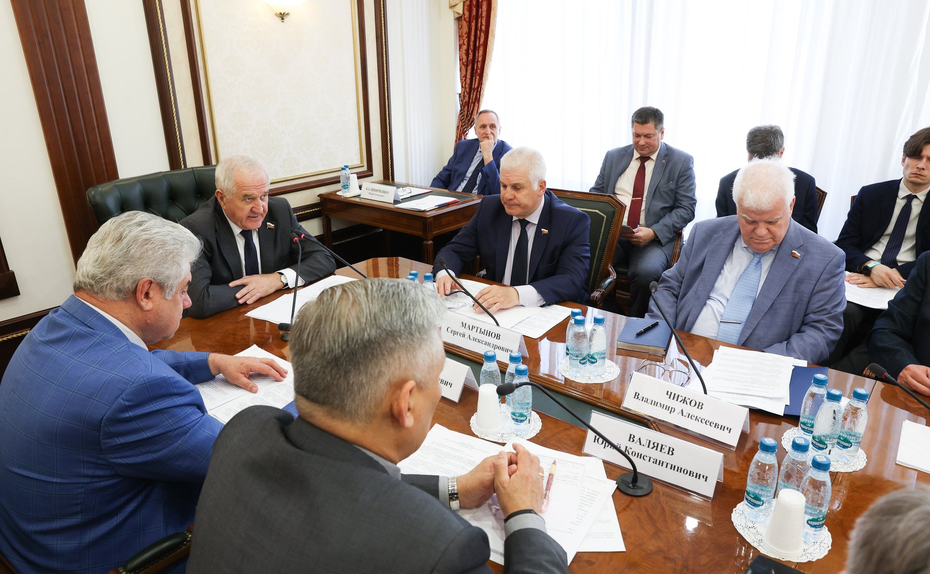 Заседание Комитета Совета Федерации по обороне и безопасности