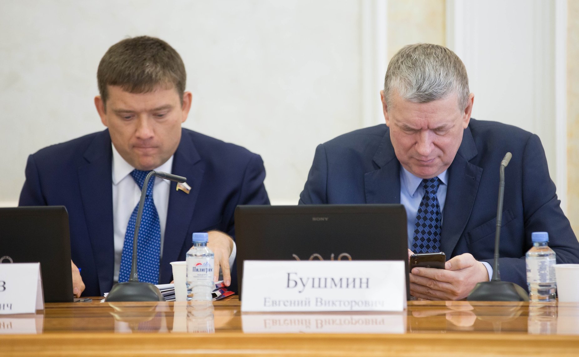 Николай Журавлев и Евгений Бушмин