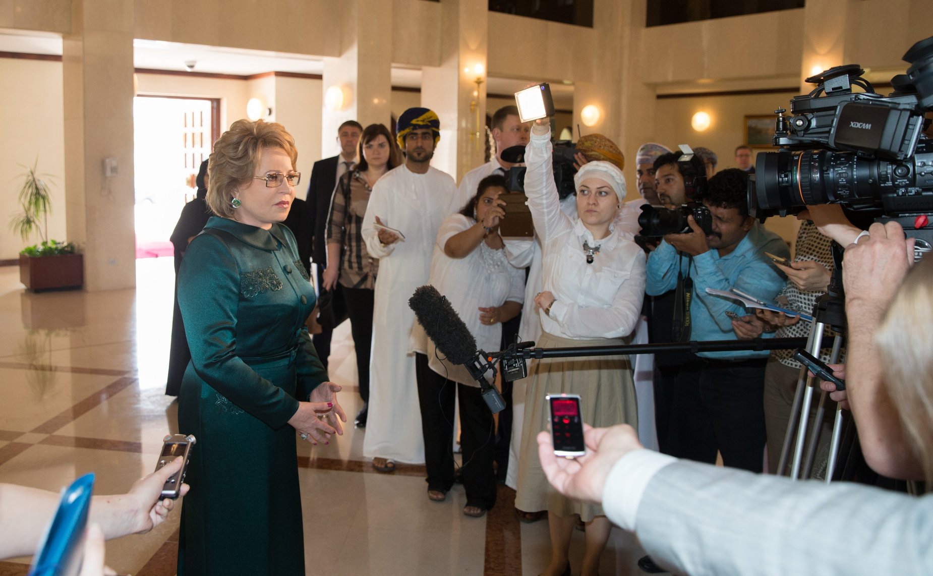 Визит делегации Совета Федерации в Оман