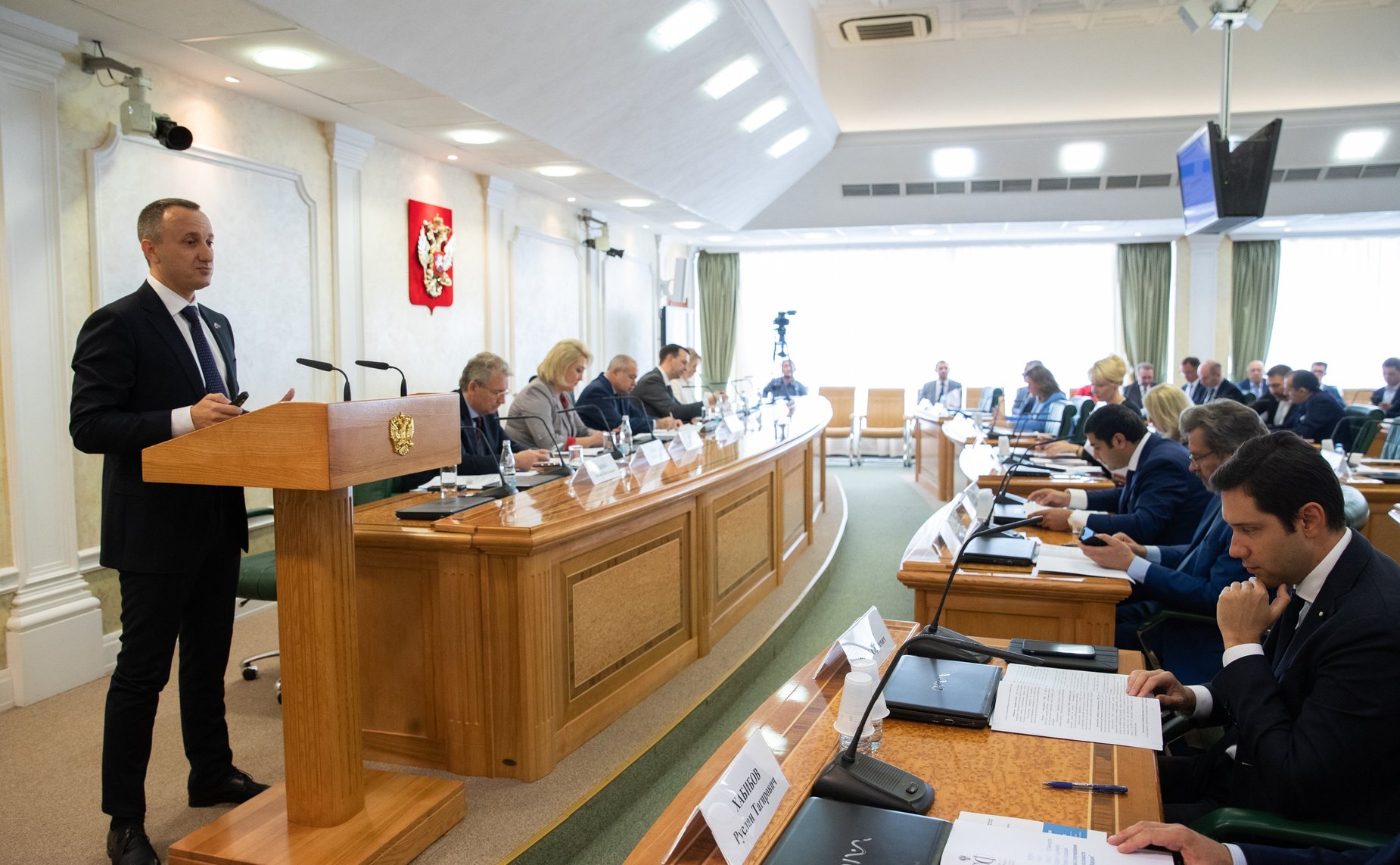 Заседание Совета по вопросам интеллектуальной собственности при Совете Федерации на тему «Вопросы поддержки и стимулирования изобретательской активности в Российской Федерации»