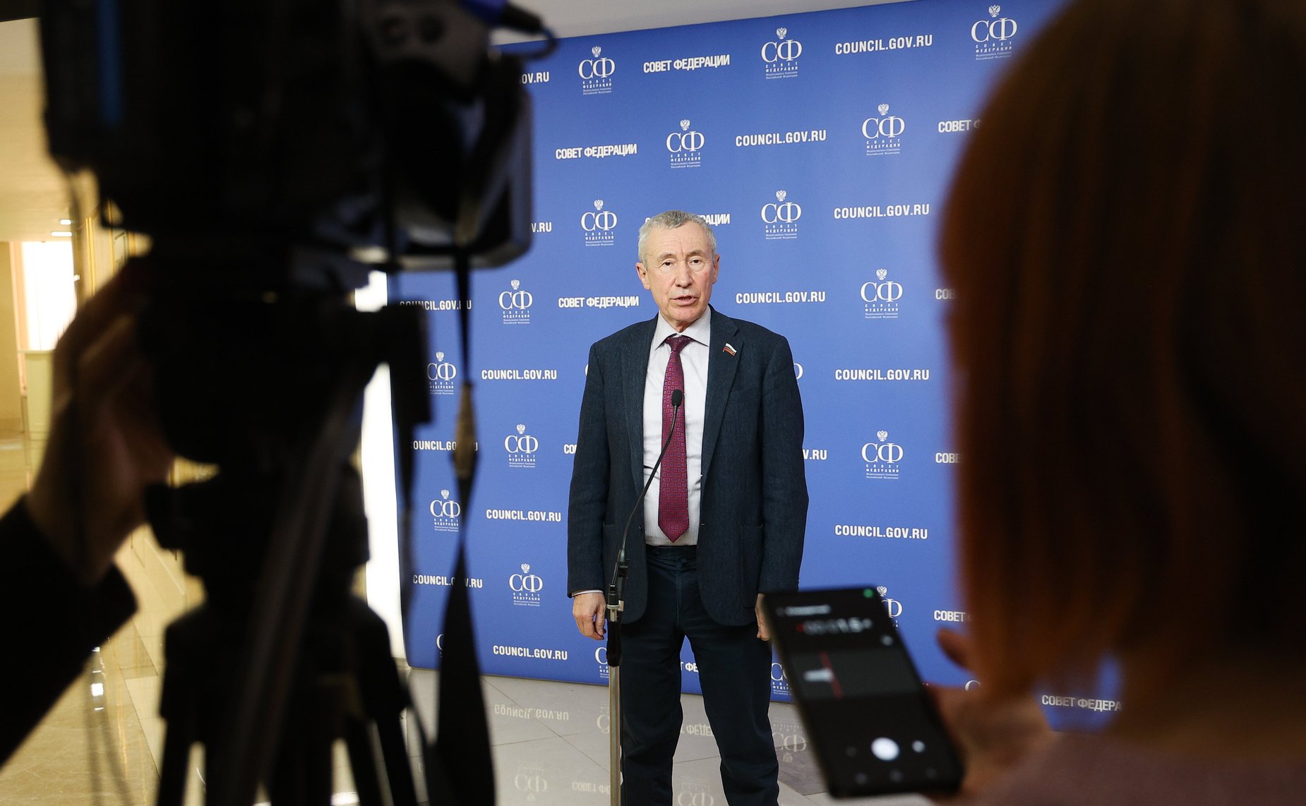 Пресс-подход Андрея Климова