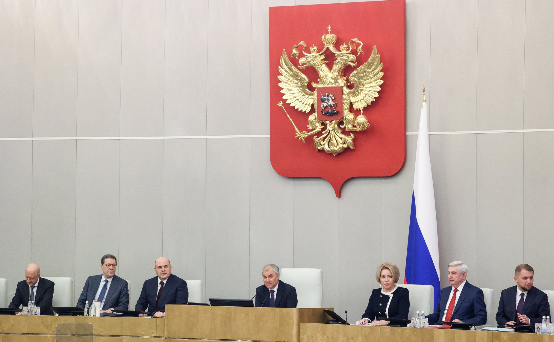 Валентина Матвиенко приняла участие в заседании Государственной Думы, на котором с докладом о работе Правительства РФ выступил Михаил Мишустин