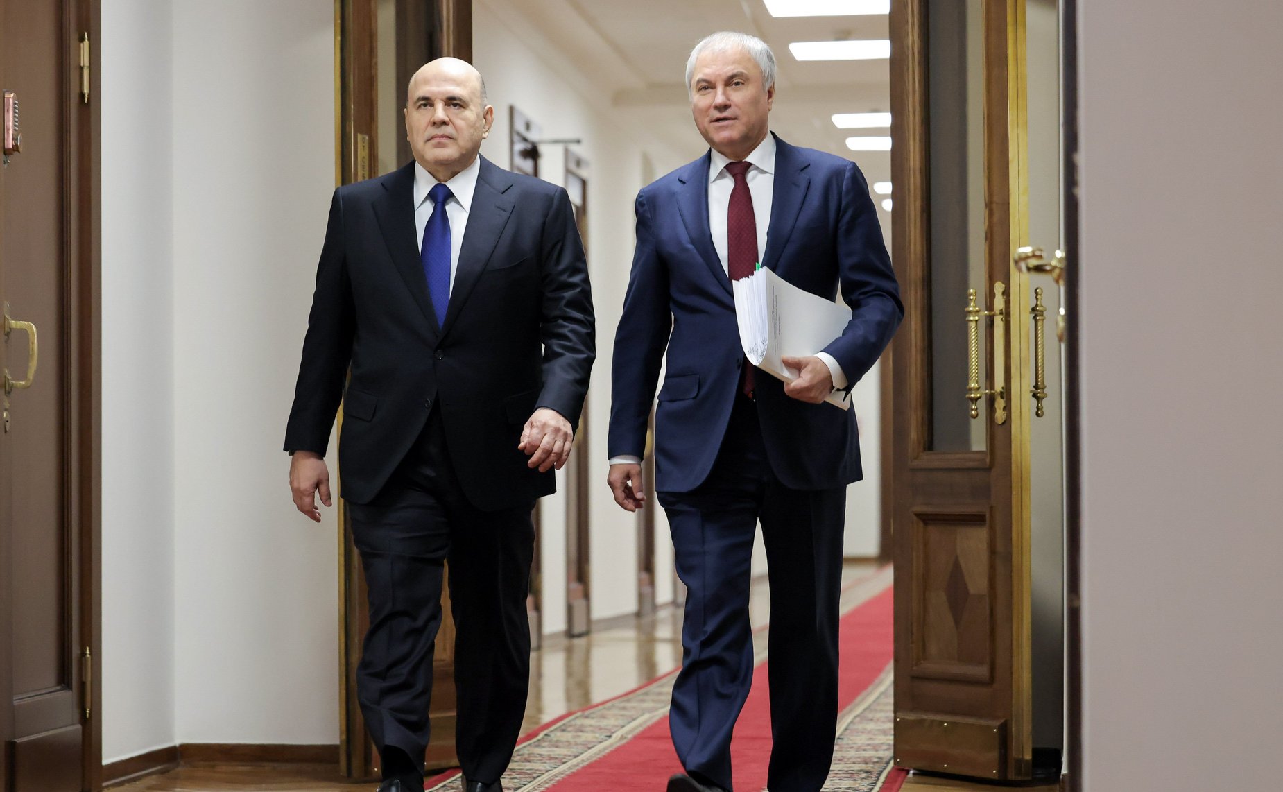 Валентина Матвиенко приняла участие в заседании Государственной Думы, в ходе которого с отчетом о работе Правительства РФ выступил Михаил Мишустин