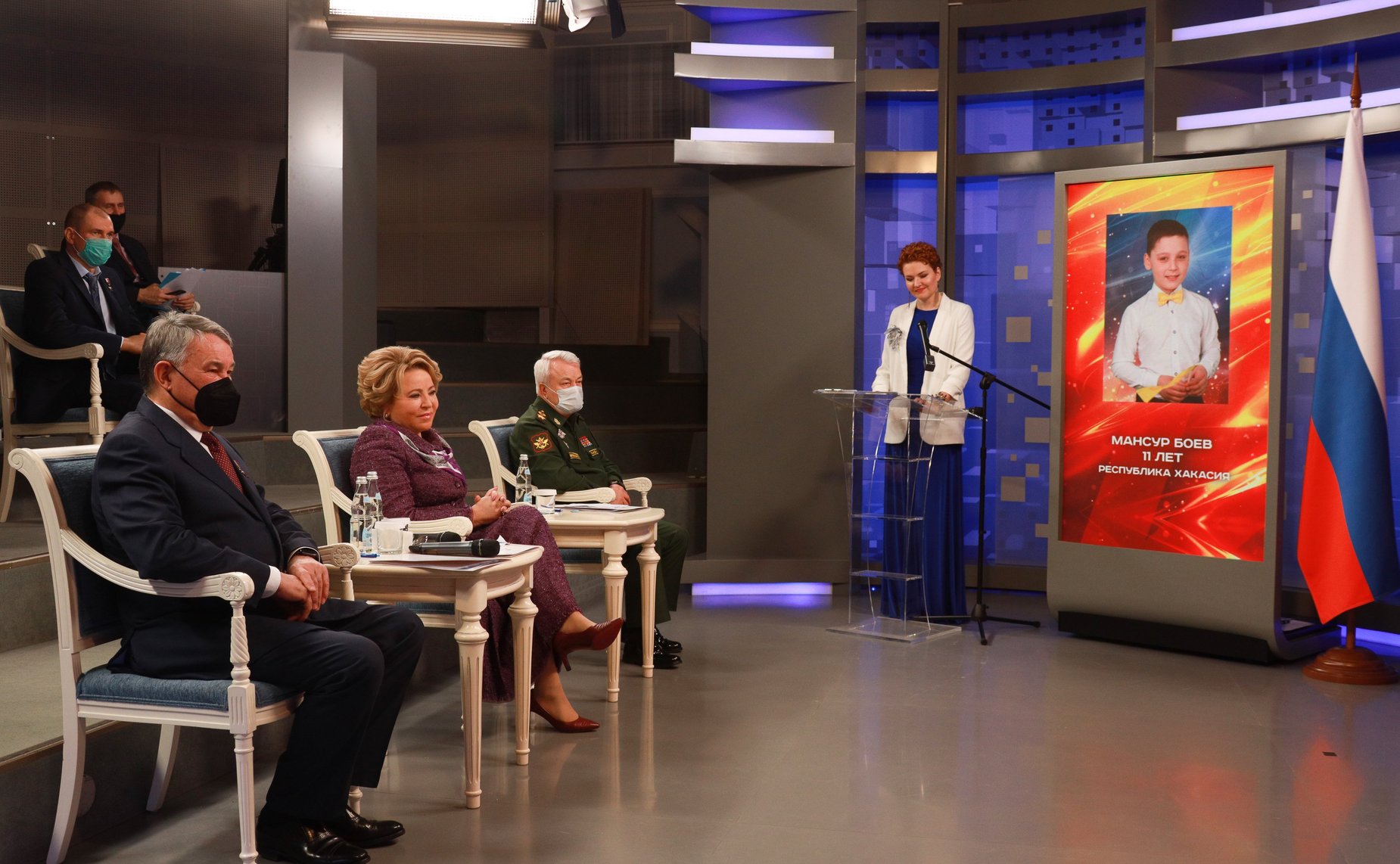 Торжественная церемония награждения участников Всероссийского гражданско-патриотического проекта «Дети-герои»