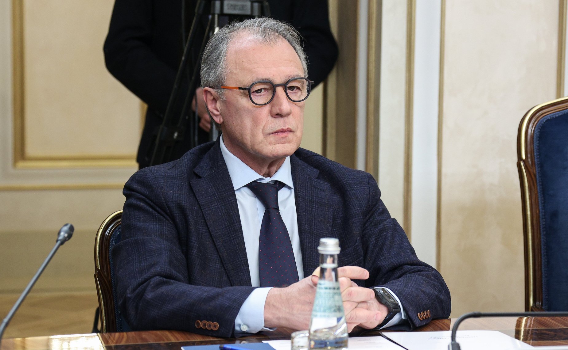 Валентина Матвиенко провела встречу с Председателем Народной скупщины Республики Сербской Ненадом Стевандичем