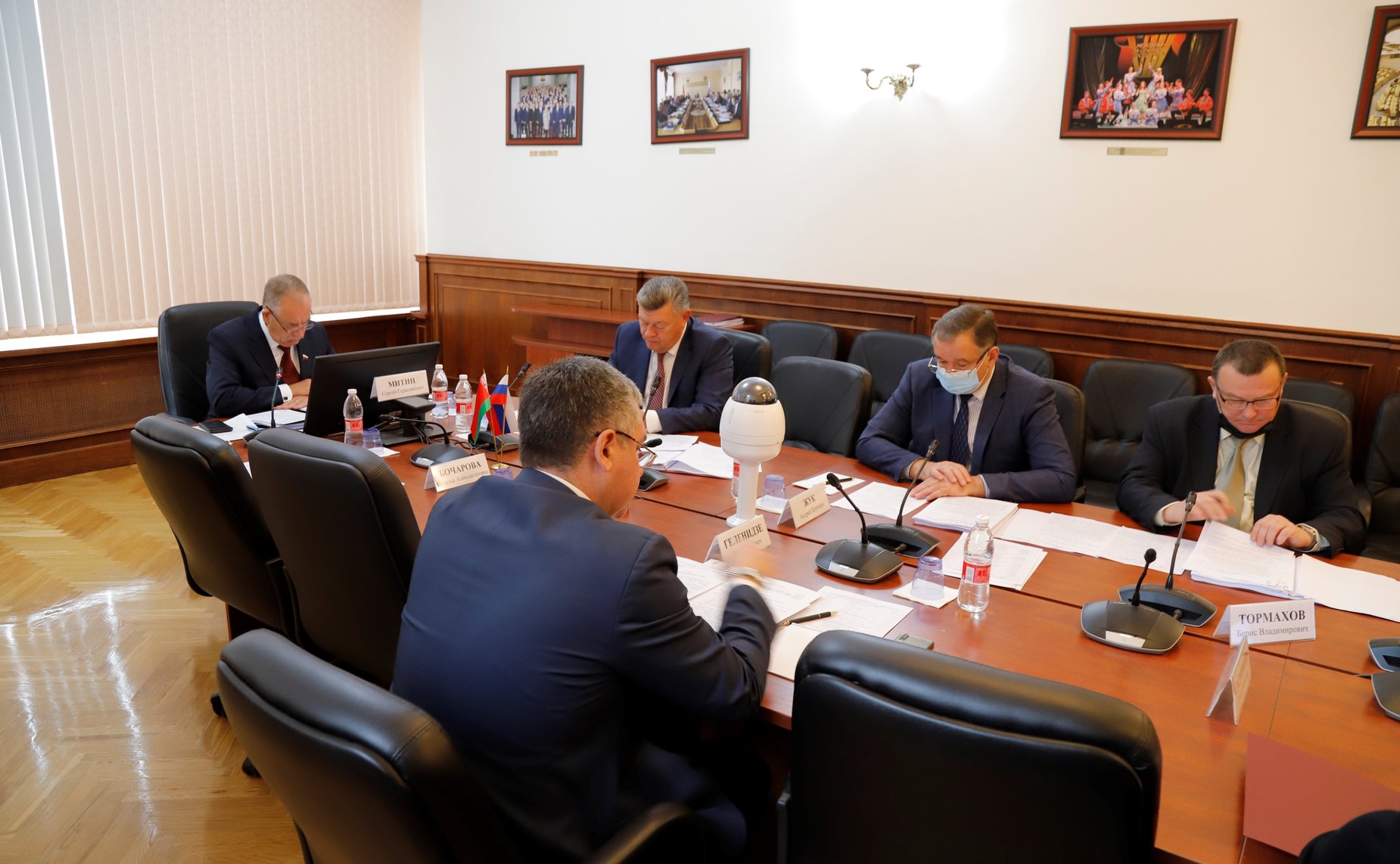 Сергей Митин провел в режиме видеоконференции заседание Комиссии Парламентского Собрания Союза Беларуси и России по экономической политике