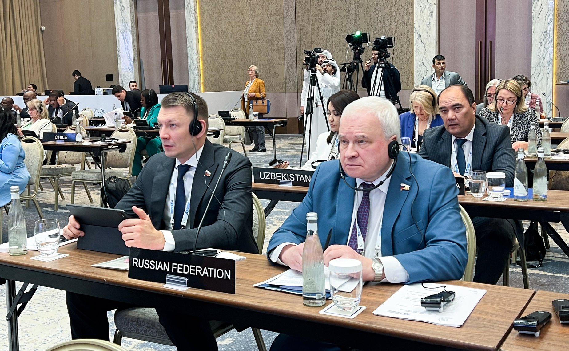 Сенаторы приняли участие в мероприятиях 150-й Ассамблеи МПС