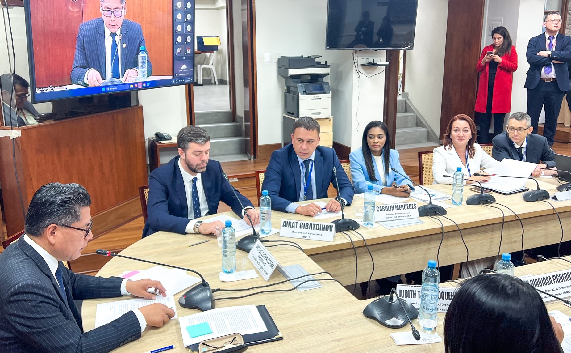 Айрат Гибатдинов и Наталья Кувшинова приняли участие в заседаниях парламентских комиссий в рамках 11-й Всемирной конференции молодых парламентариев МПС