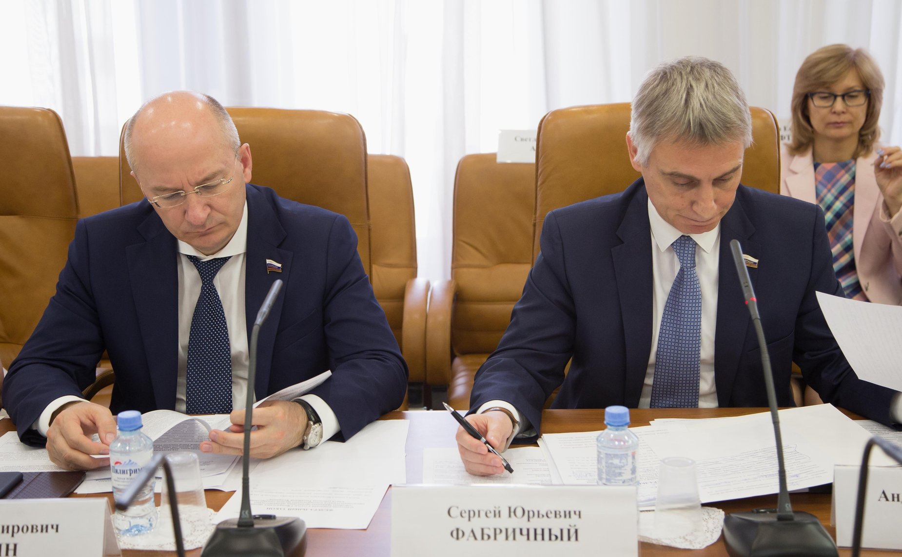 О. Цепкин и С. Фабричный