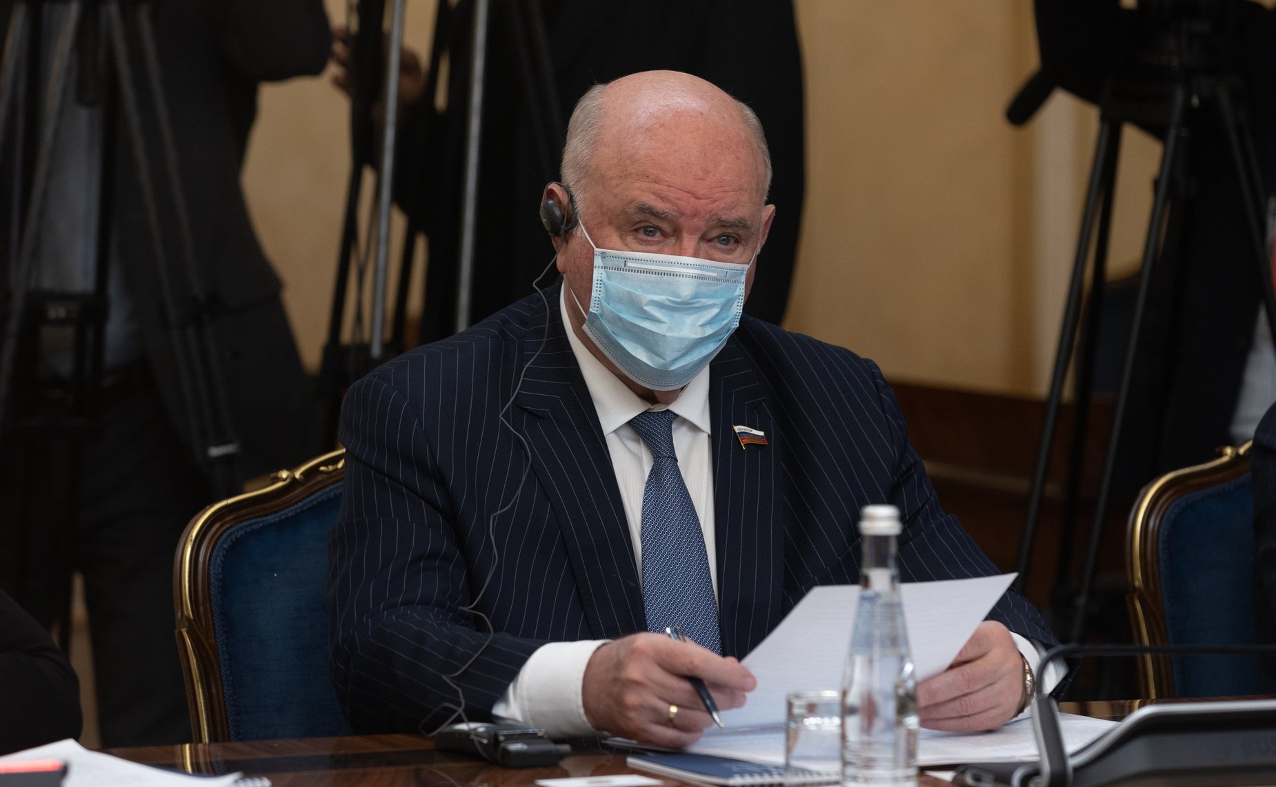 Встреча Председателя Совета Федерации Валентины Матвиенко с Председателем Постоянного комитета Всекитайского собрания народных представителей КНР Ли Чжаньшу