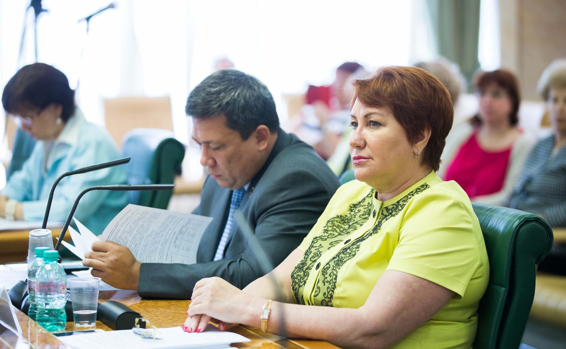 Е. Перминова Заседание Комитета СФ по науке, образованию и культуре, на котором рассмотрен вопрос о реализации государственной политики РФ в сфере образования