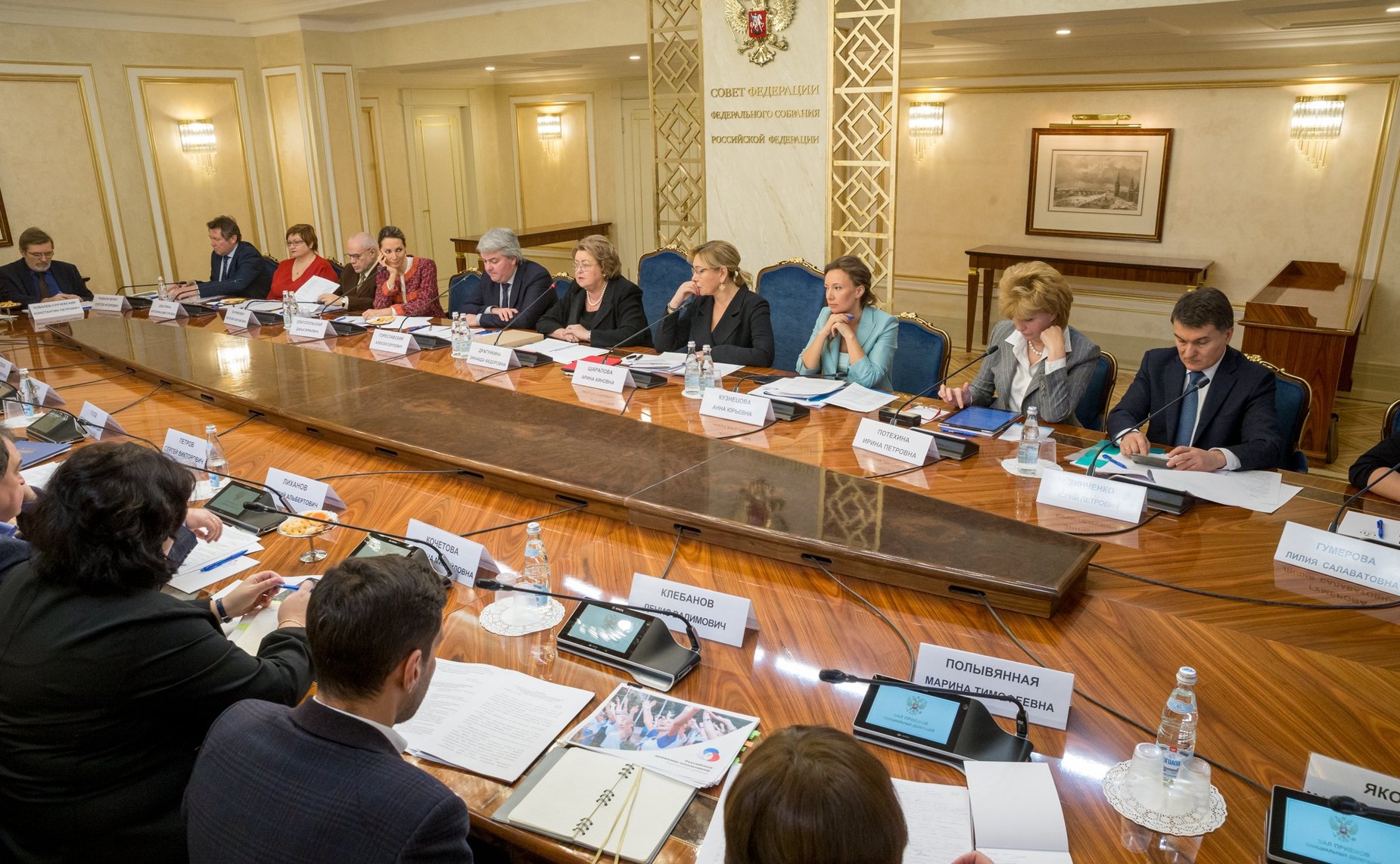 Заседание Временной рабочей группы Совета при Президенте РФ по реализации государственной политики в сфере защиты семьи и детей