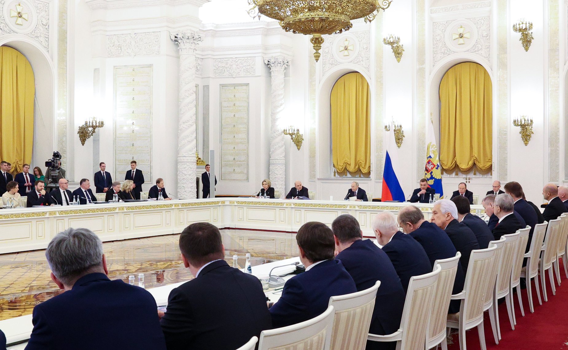 Валентина Матвиенко принимает участие в заседании Государственного Совета, посвященном вопросам поддержки семей в Российской Федерации