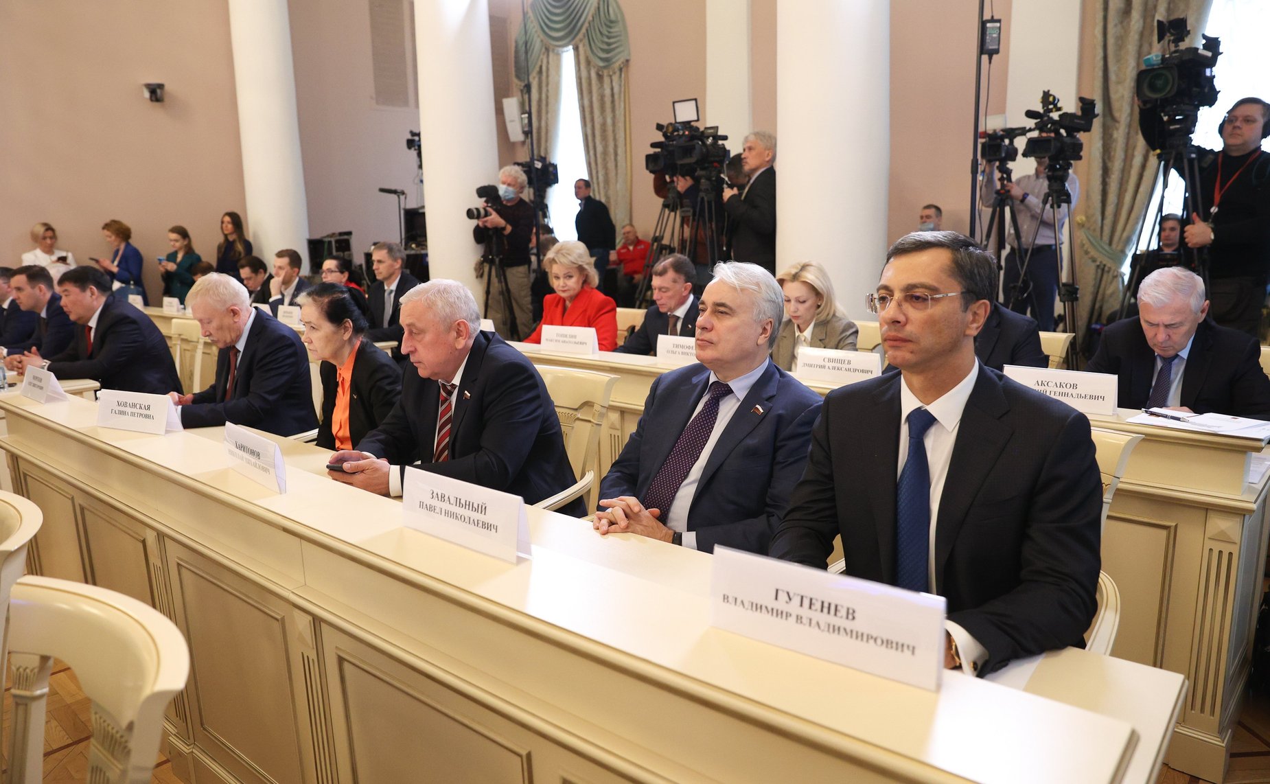 Заседание Совета законодателей Российской Федерации при Федеральном Собрании РФ