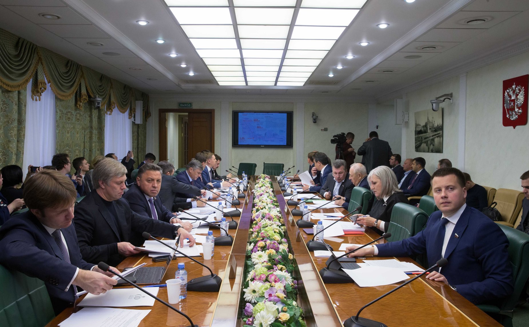 Заседание Временной комиссии при СФ по осуществлению парламентского контроля за ходом реализации комплексного плана модернизации и расширения магистральной инфраструктуры