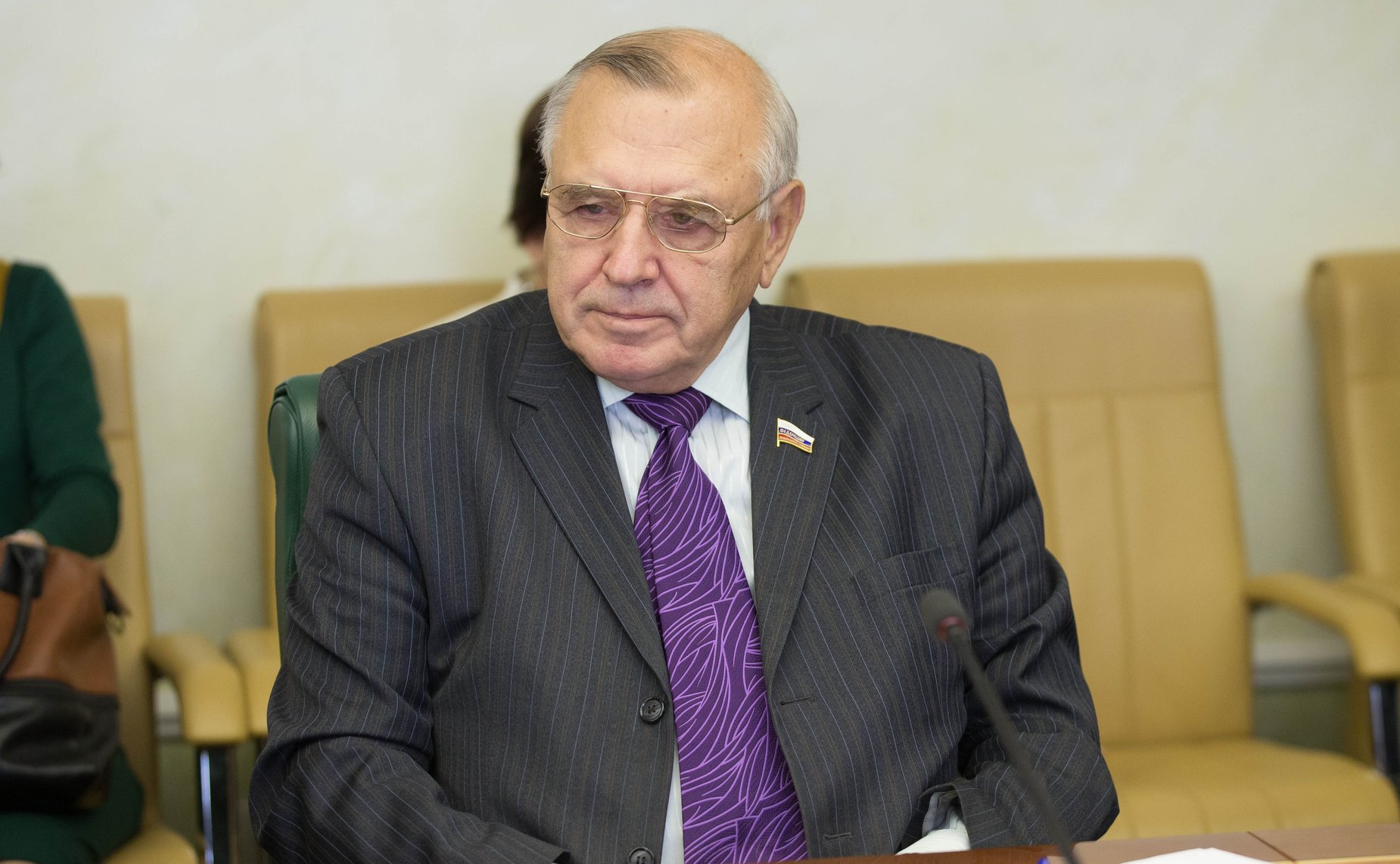 В. Сударенков на встрече с депутатом Национального собрания Французской республики