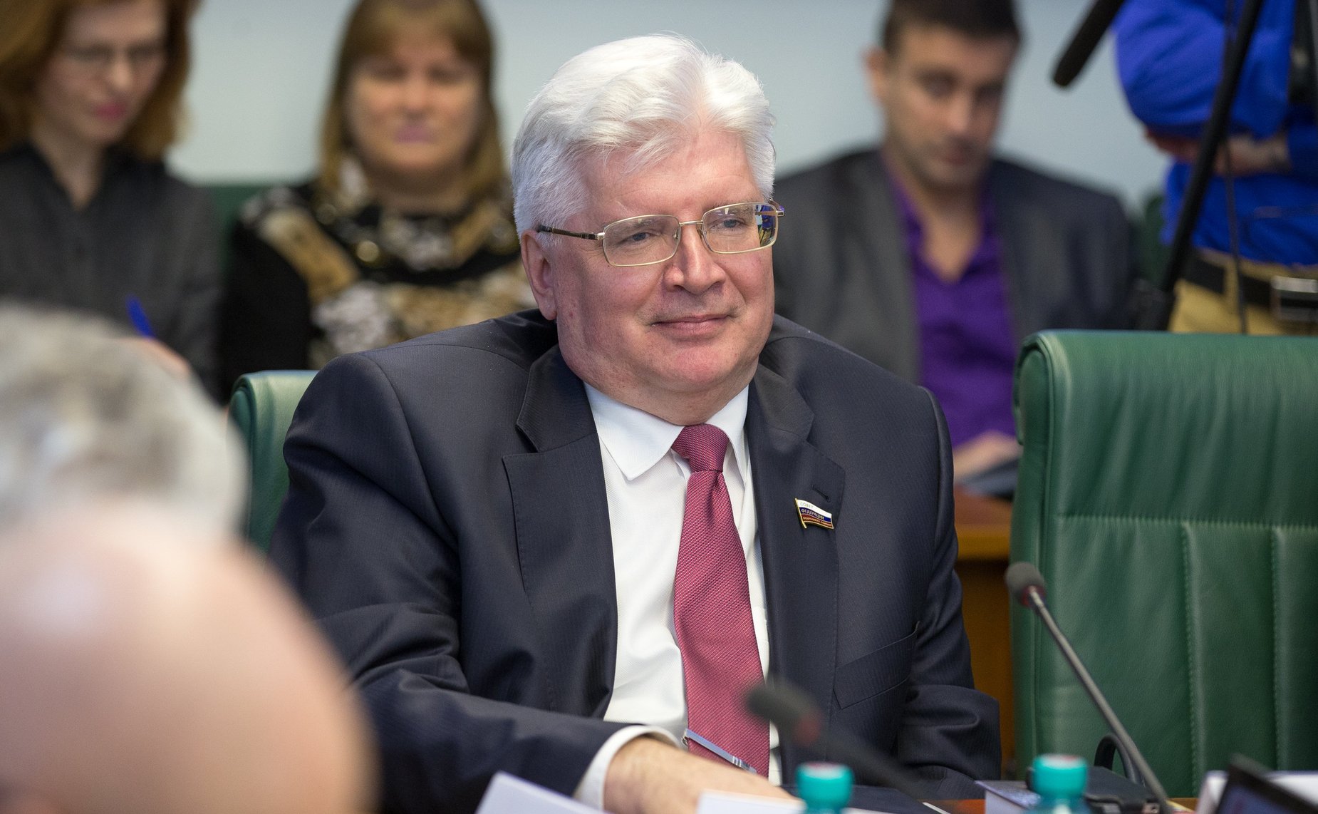 С. Щеблыгин на расширенном заседании Комитета СФ по науке образованию и культуре