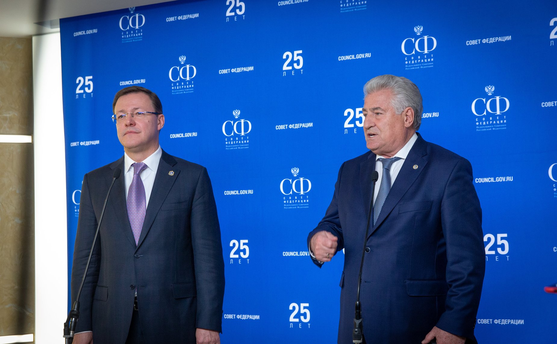 Руководители Самарской области в Совете Федерации