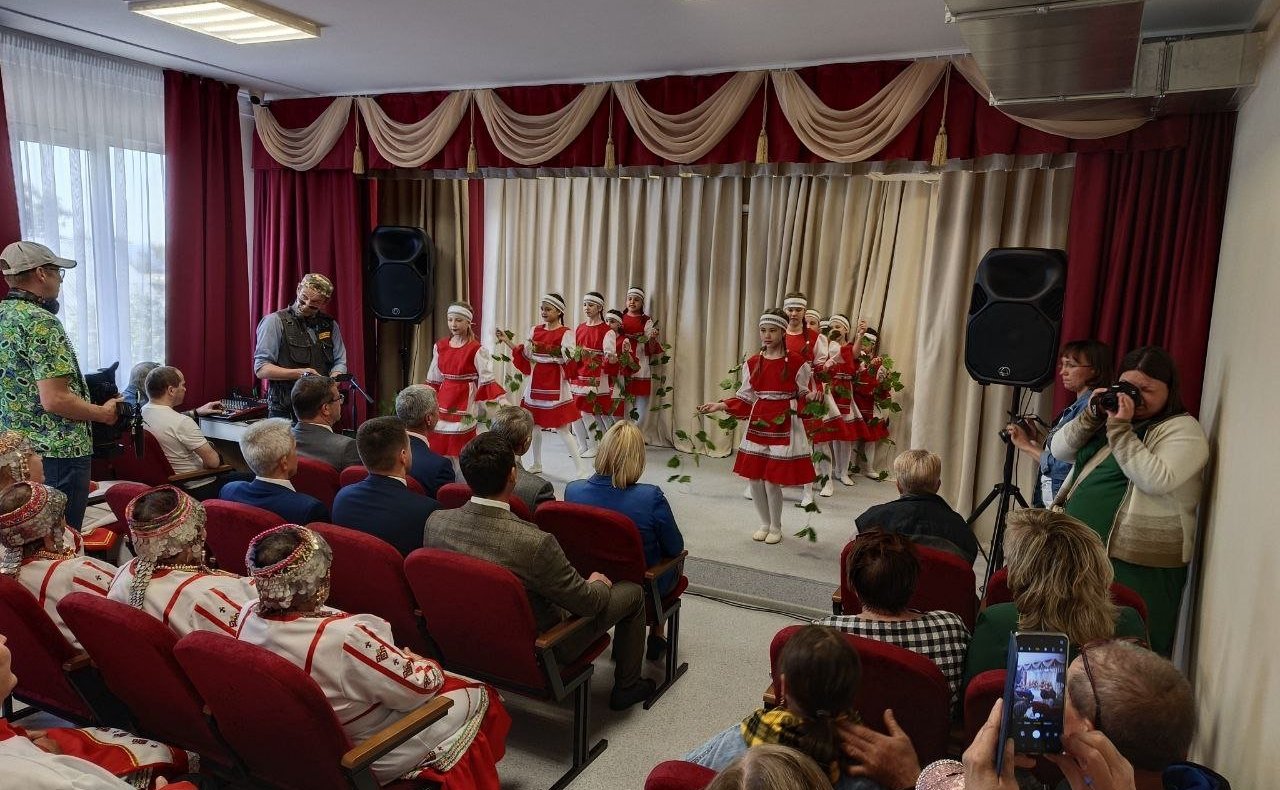 Николай Владимиров принял участие в открытии нового дома культуры в Чувашской Республике