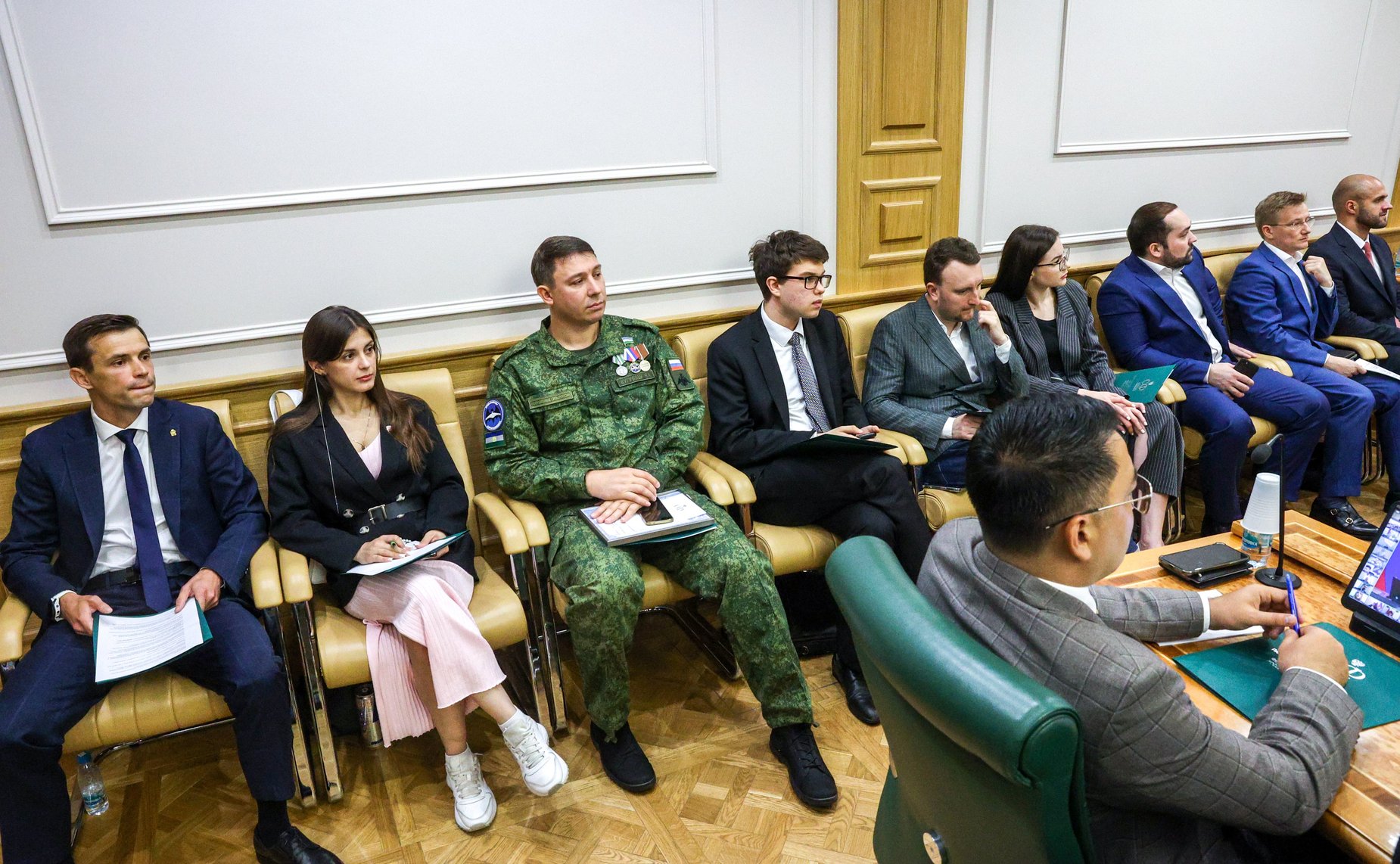 Заседание Палаты молодых законодателей при Совете Федерации