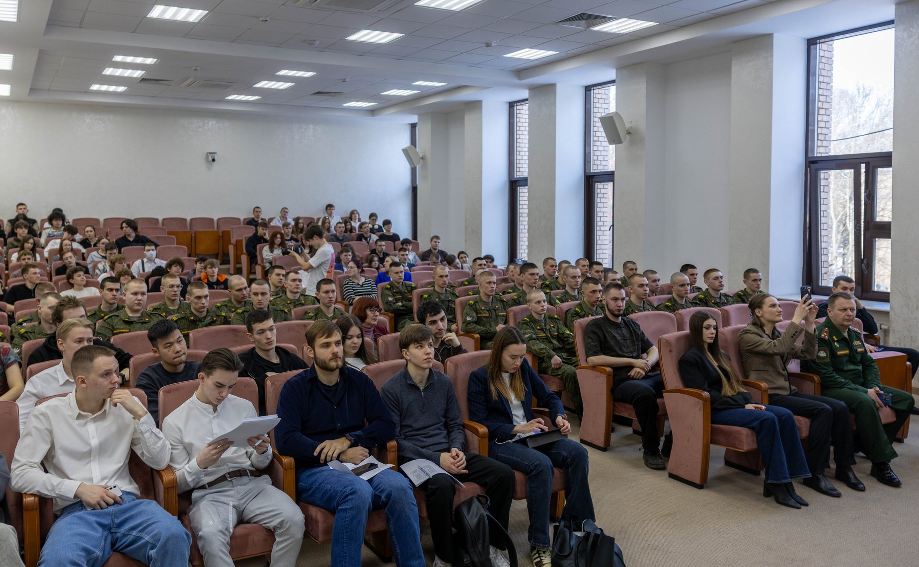 Айрат Гибатдинов встретился со студентами Тимирязевской академии