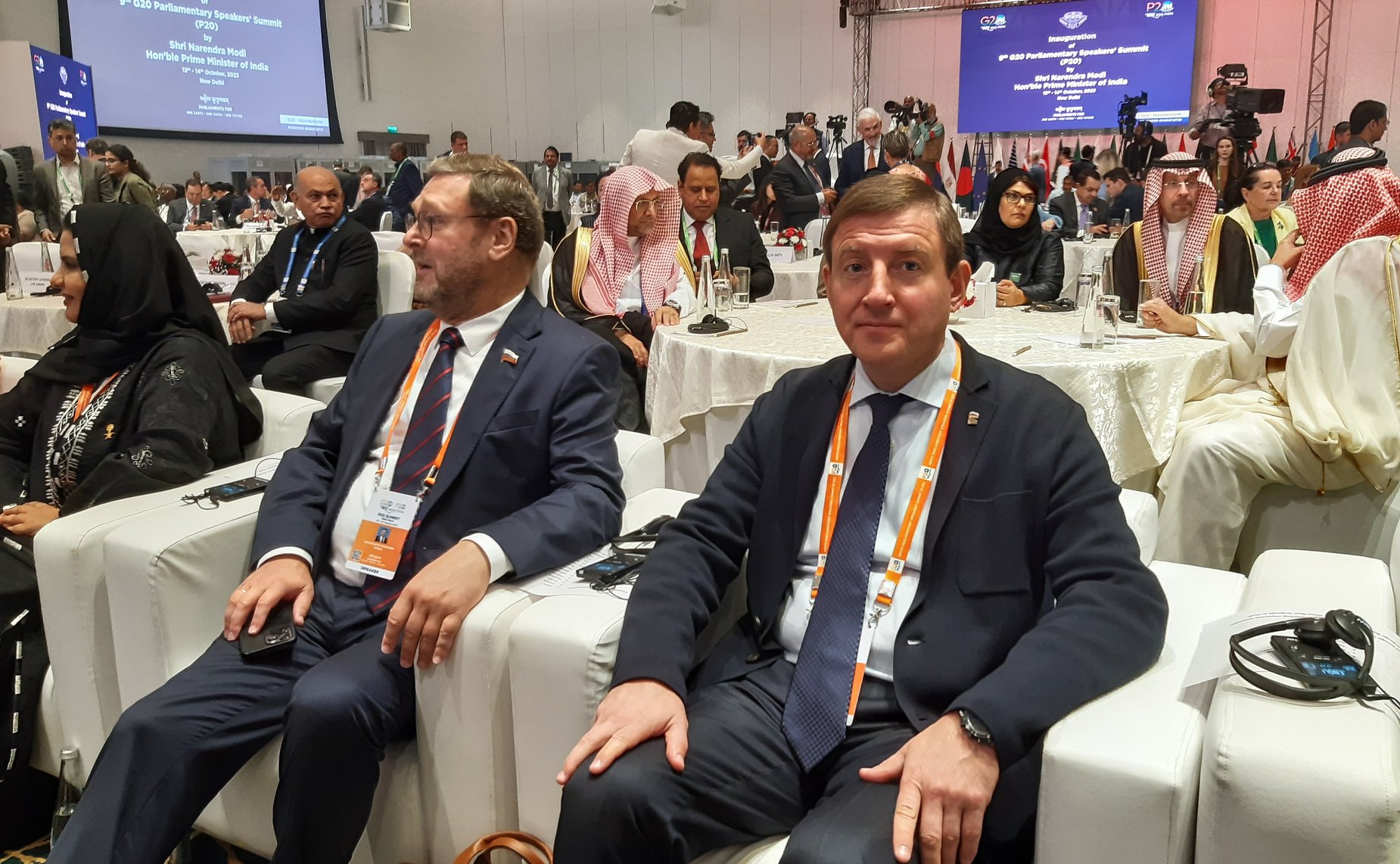 Делегация Федерального Собрания РФ во главе с Председателем Совета Федерации Валентиной Матвиенко принимает участие в девятом Саммите председателей парламентов государств «Группы двадцати»