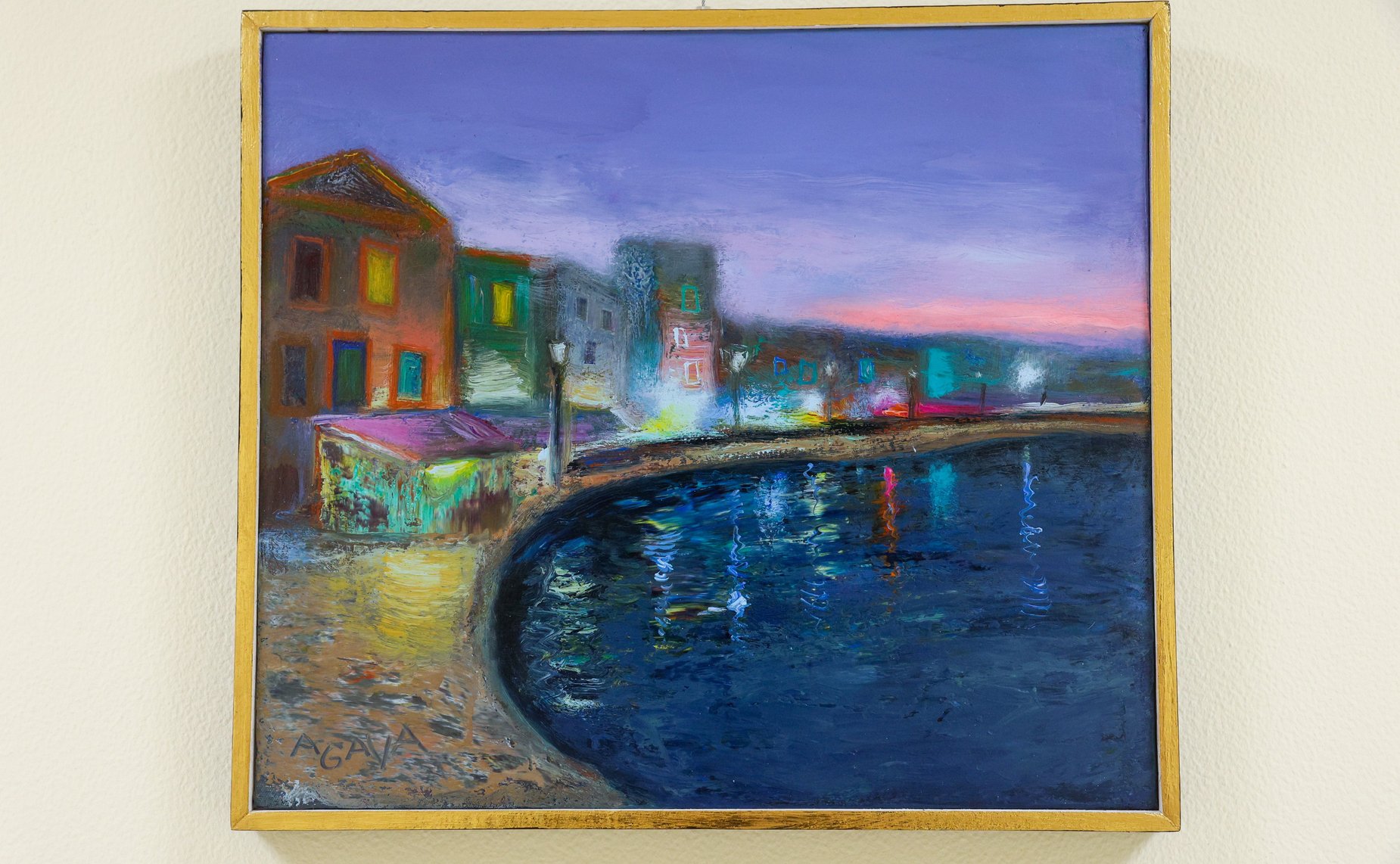 Открытие выставки работ члена Творческого союза художников России И. Авраменко