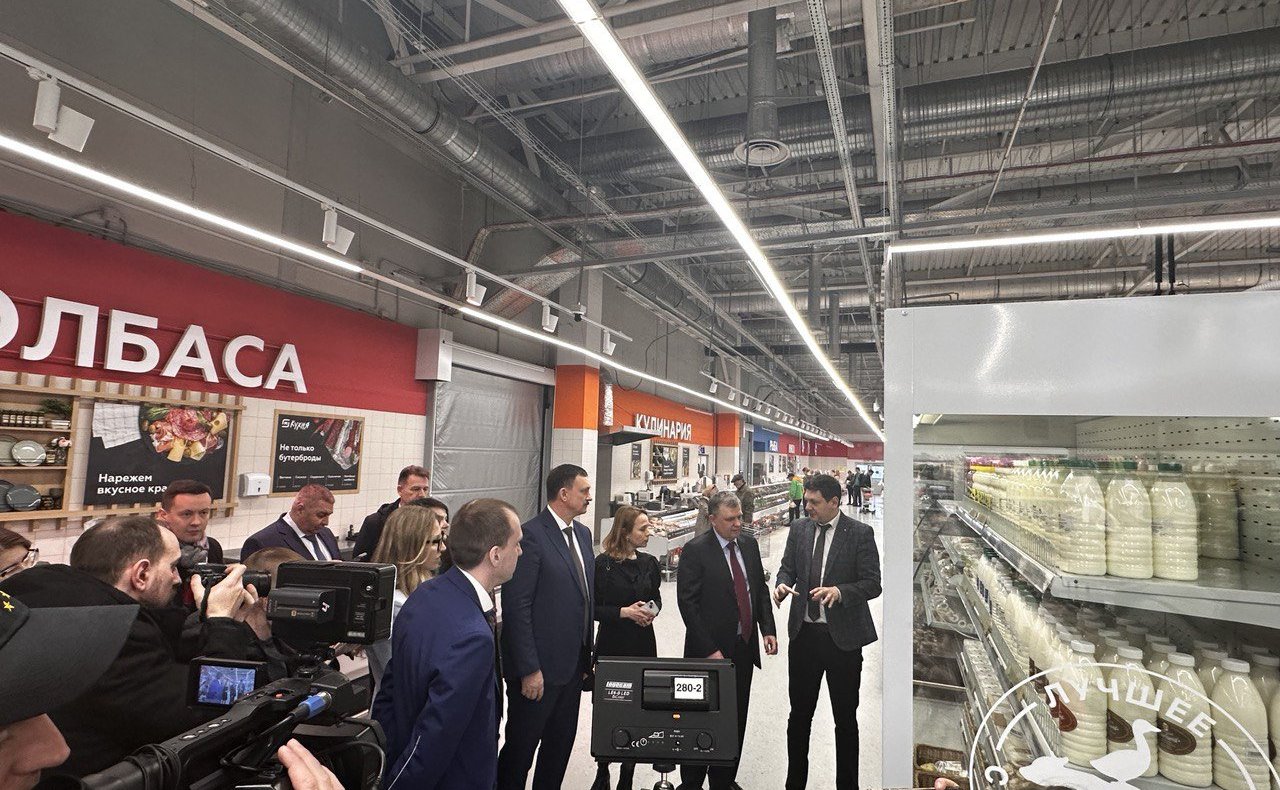 Александр Наролин принял участие в открытии агроагрегаторов торговых сетей в Волгоградской области