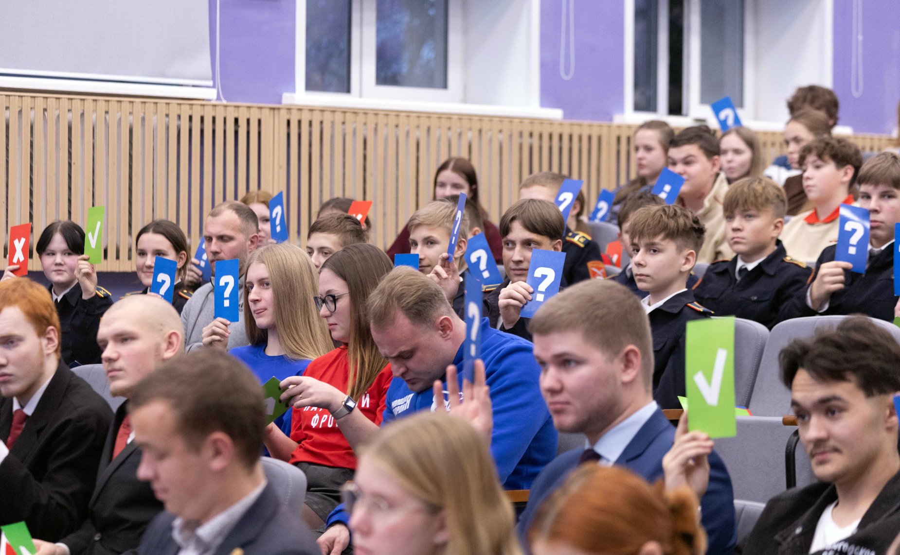 Встреча участников специальной военной операции с молодежью Вологодской области