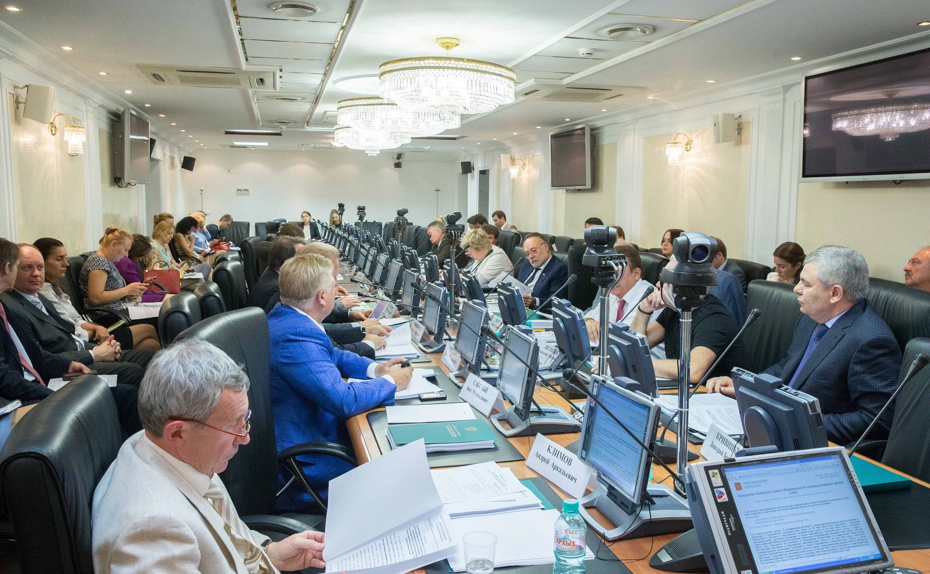 Заседание Комитета Совета Федерации по международным делам