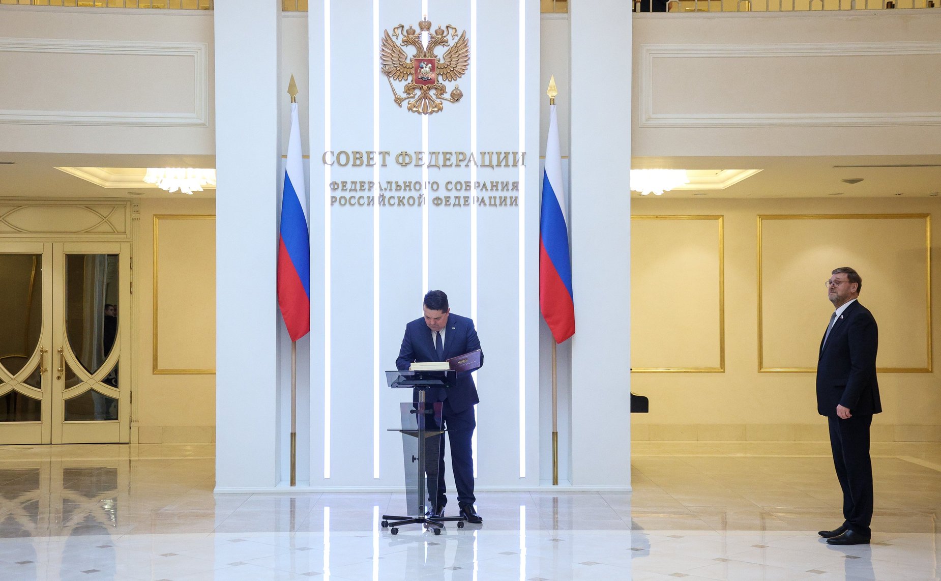 Валентина Матвиенко провела встречу с Председателем Народной скупщины Республики Сербской Ненадом Стевандичем