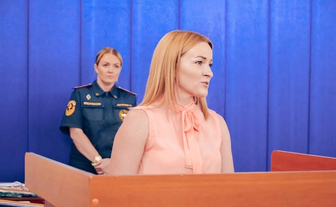 Ирина Кожанова приняла участие в торжественной церемонии, посвящённой юбилейной дате основания Всероссийского добровольного пожарного общества