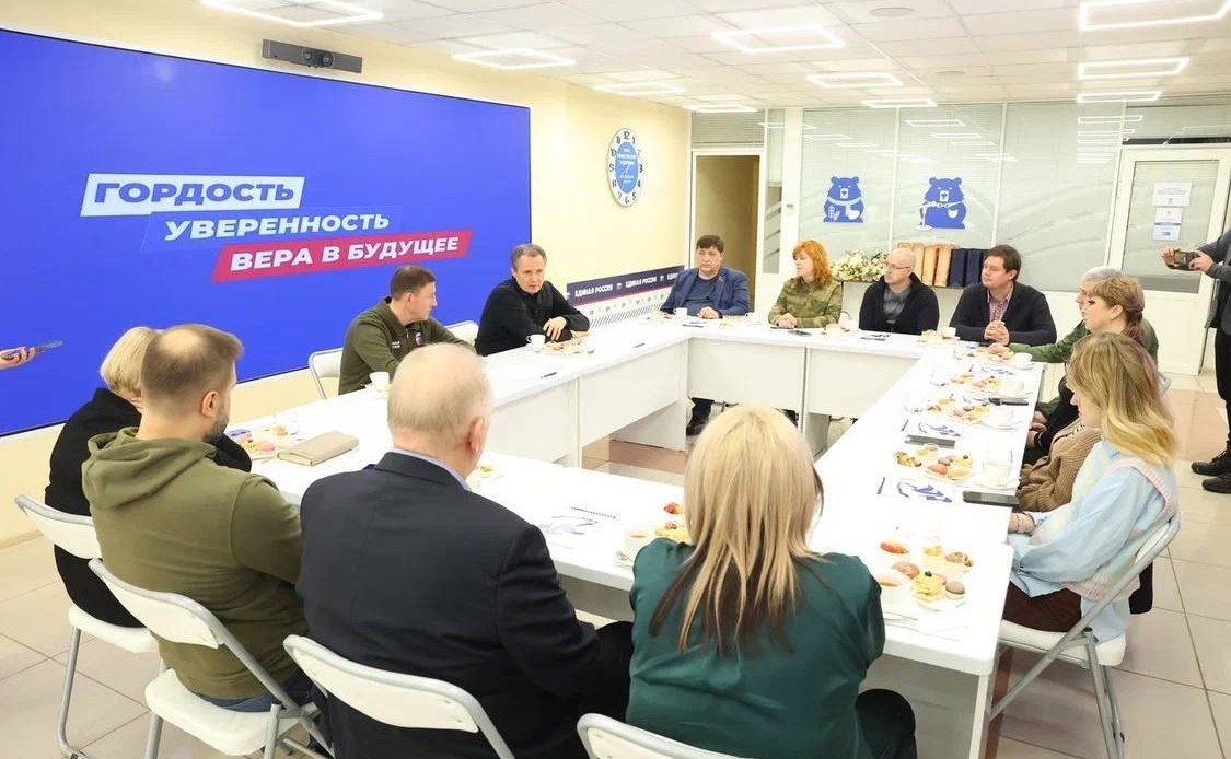 Андрей. Турчак посетил в Белгородской области восстанавливаемые объекты и соцучреждения