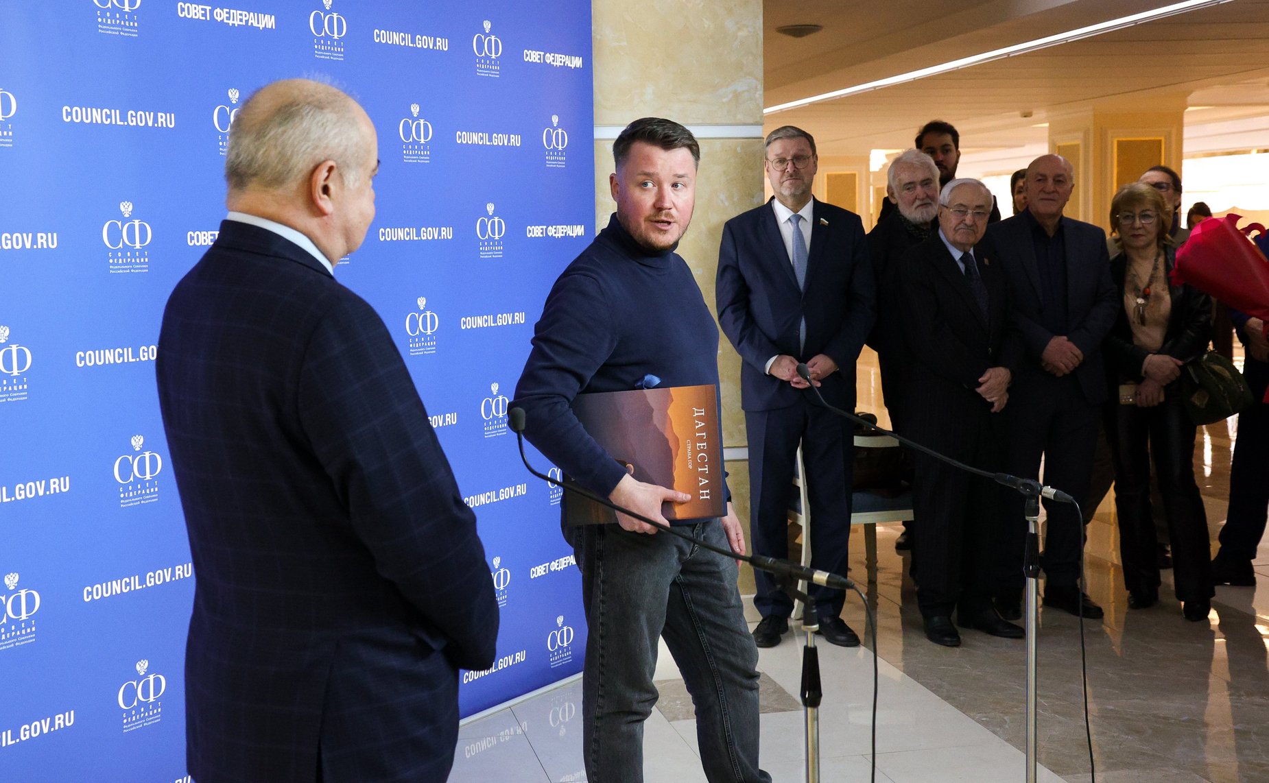 Открытие в Совете Федерации выставки «Дагестан-Южный полюс России»