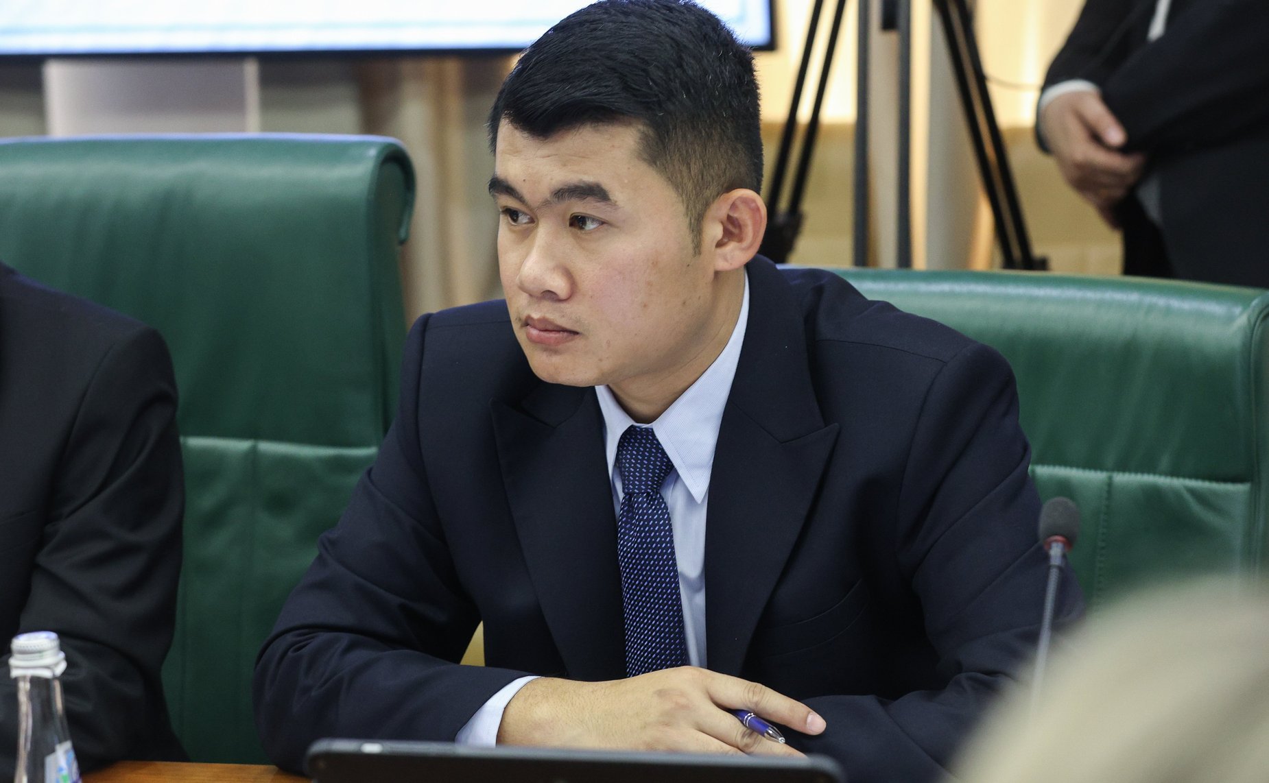 Константин Косачев провел встречу с заместителем Председателя Национального собрания Лаосской Народно-Демократической Республики Сувоном Лыангбунми