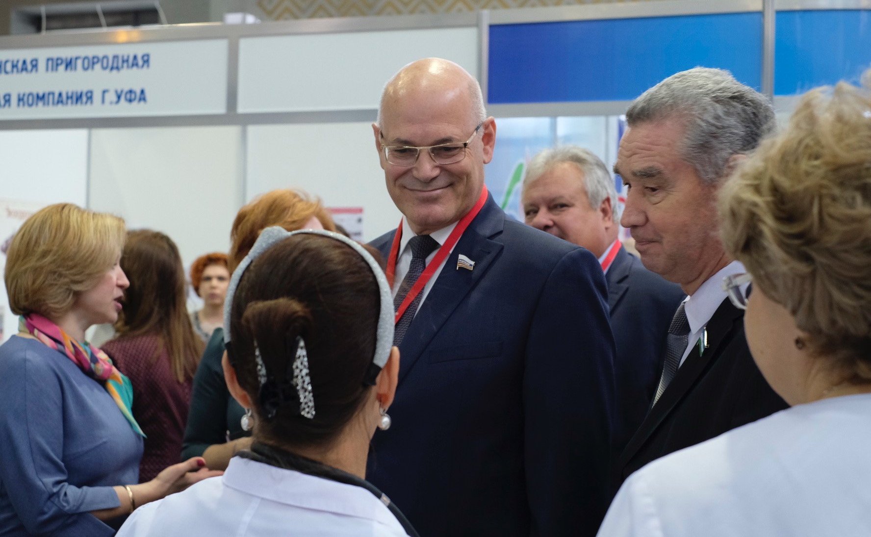 Владимир Круглый принял участие в выставке-форуме «60 Плюс. Здоровье и долголетие» в Уфе