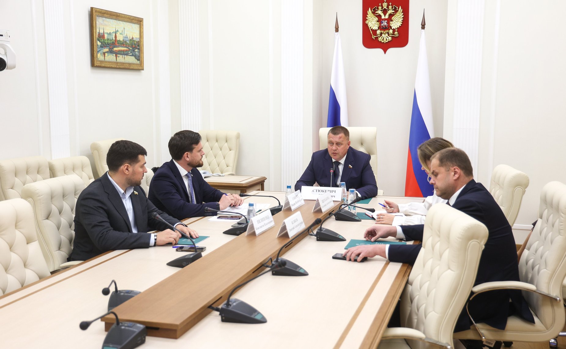 Заседание Совета Палаты молодых законодателей при Совете Федерации