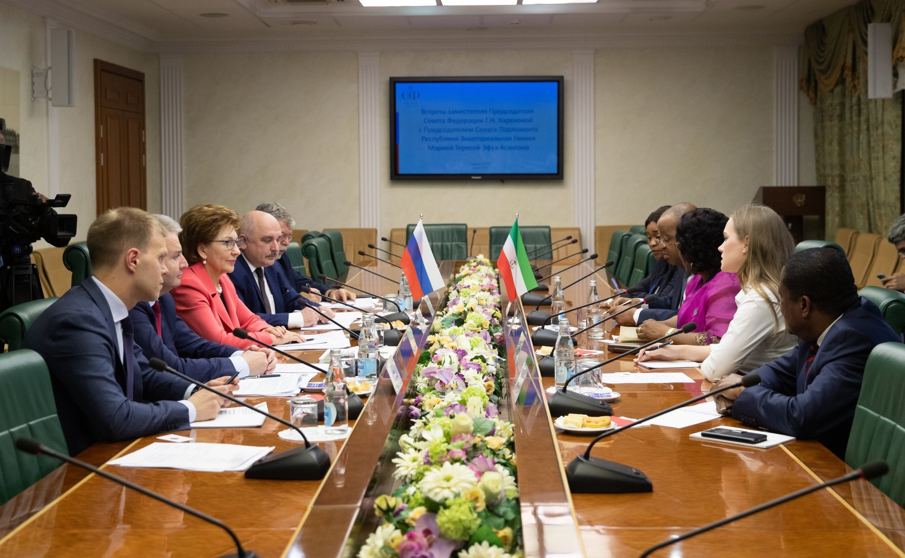 Встреча с Председателем Сената Экваториальной Гвинеи