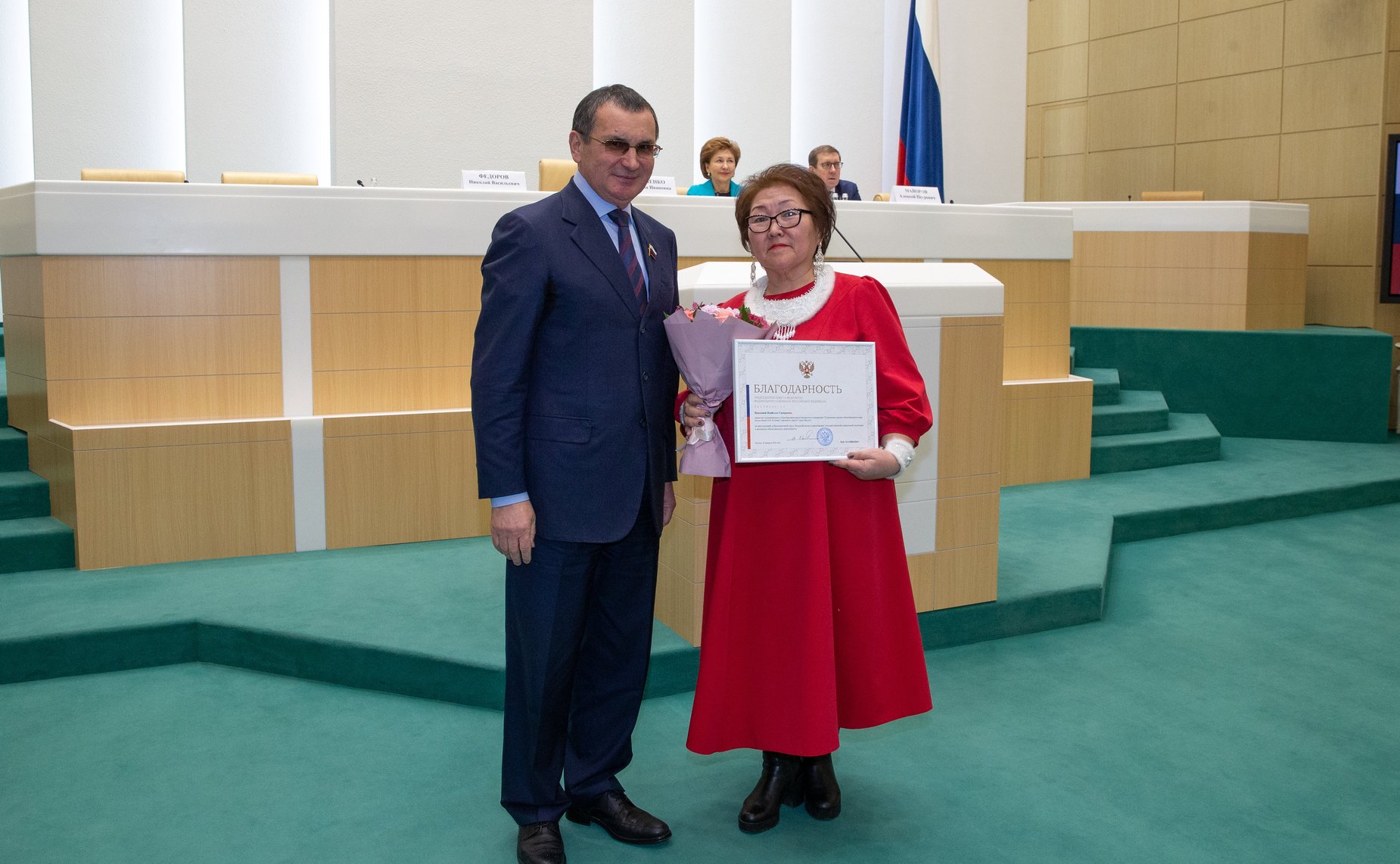 Встреча Валентины Матвиенко с тружениками социальной сферы села