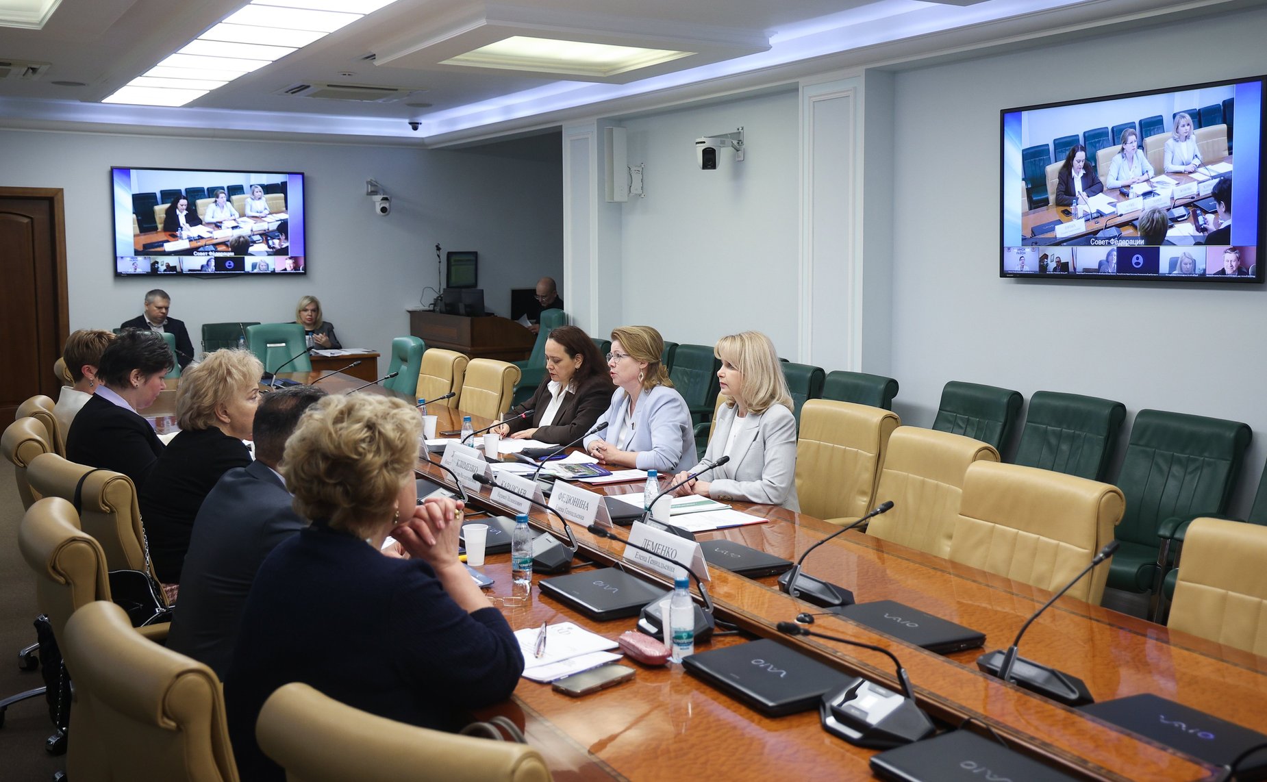 Совещание Комитета Совета Федерации по социальной политике «Профилактика социального сиротства: внедрение семьесберегающего подхода»